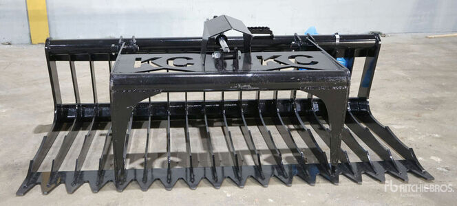 Skid Steer Skeleton Grapple Bucket