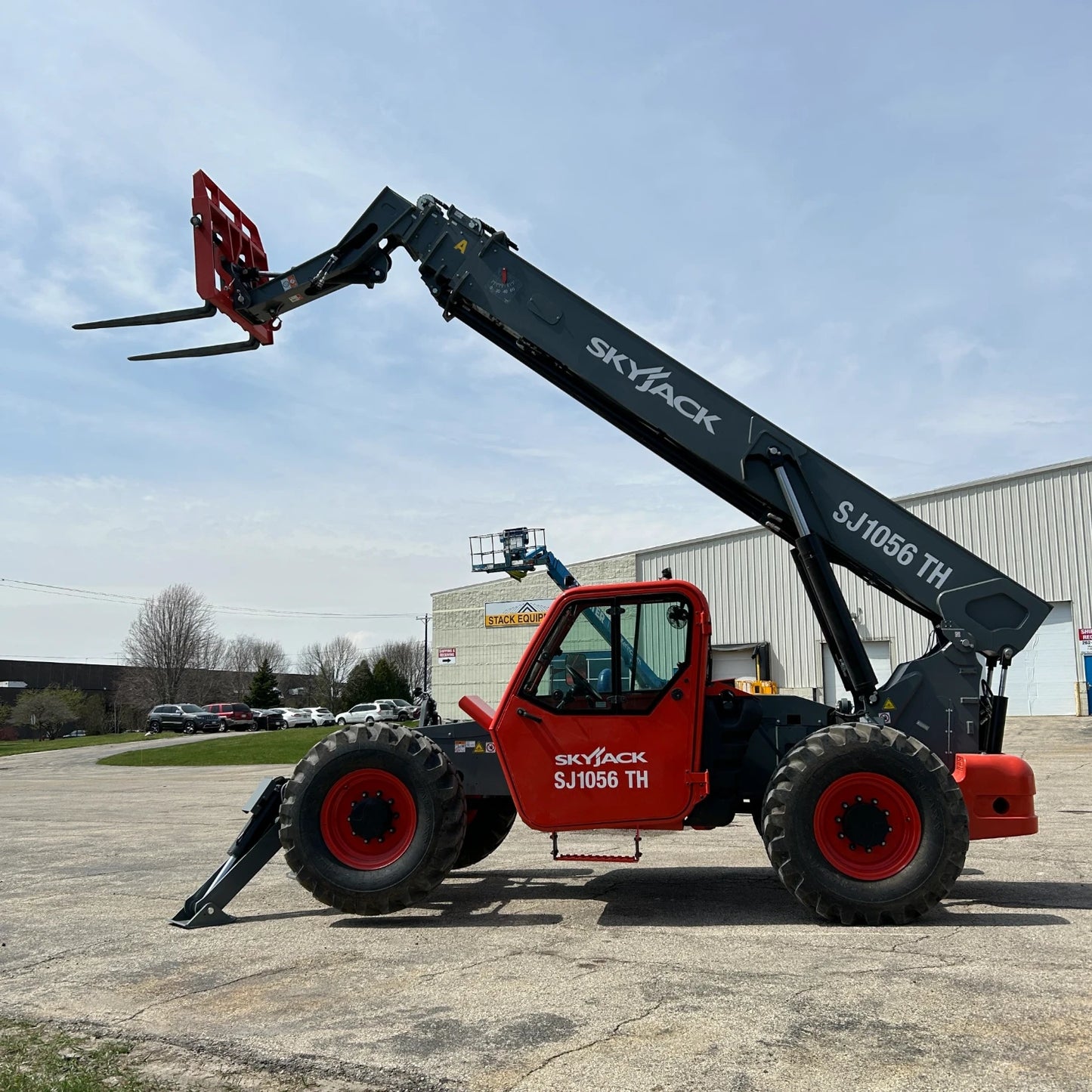 2025 New! Skyjack SJ1056 Enclosed Cab Forklift Telehandler