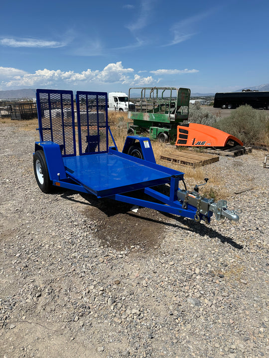 Tilt Deck Scissorlift Trailer Rental