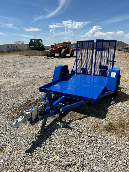 Tilt Deck Scissorlift Trailer Rental