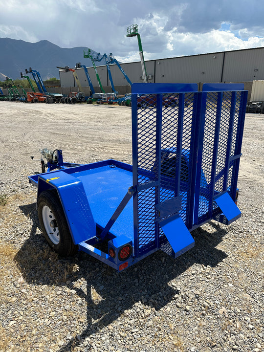 Tilt Deck Scissorlift Trailer Rental