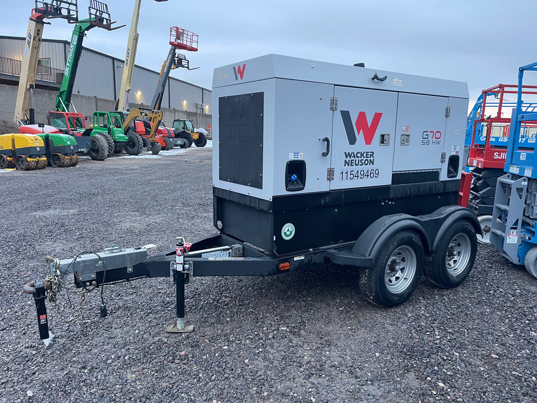 Wacker Neuson G70 79kva Mobile Generator For Rent