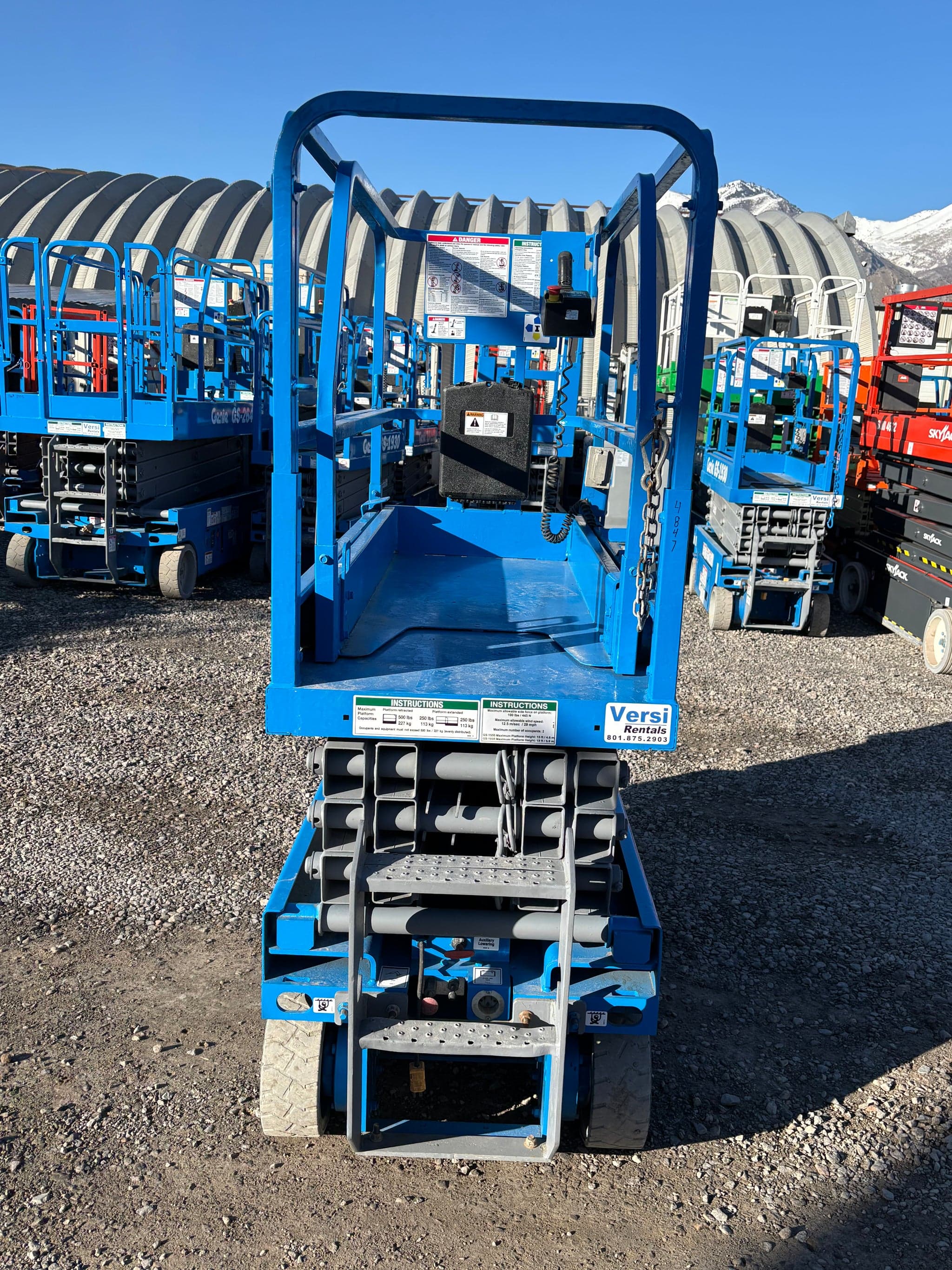 Versi Rentals – 2016 Genie GS-1930 Scissor Lift | 439 Hours | 2-Year Warranty Included | ID4847 – equipment for sale – photo 8