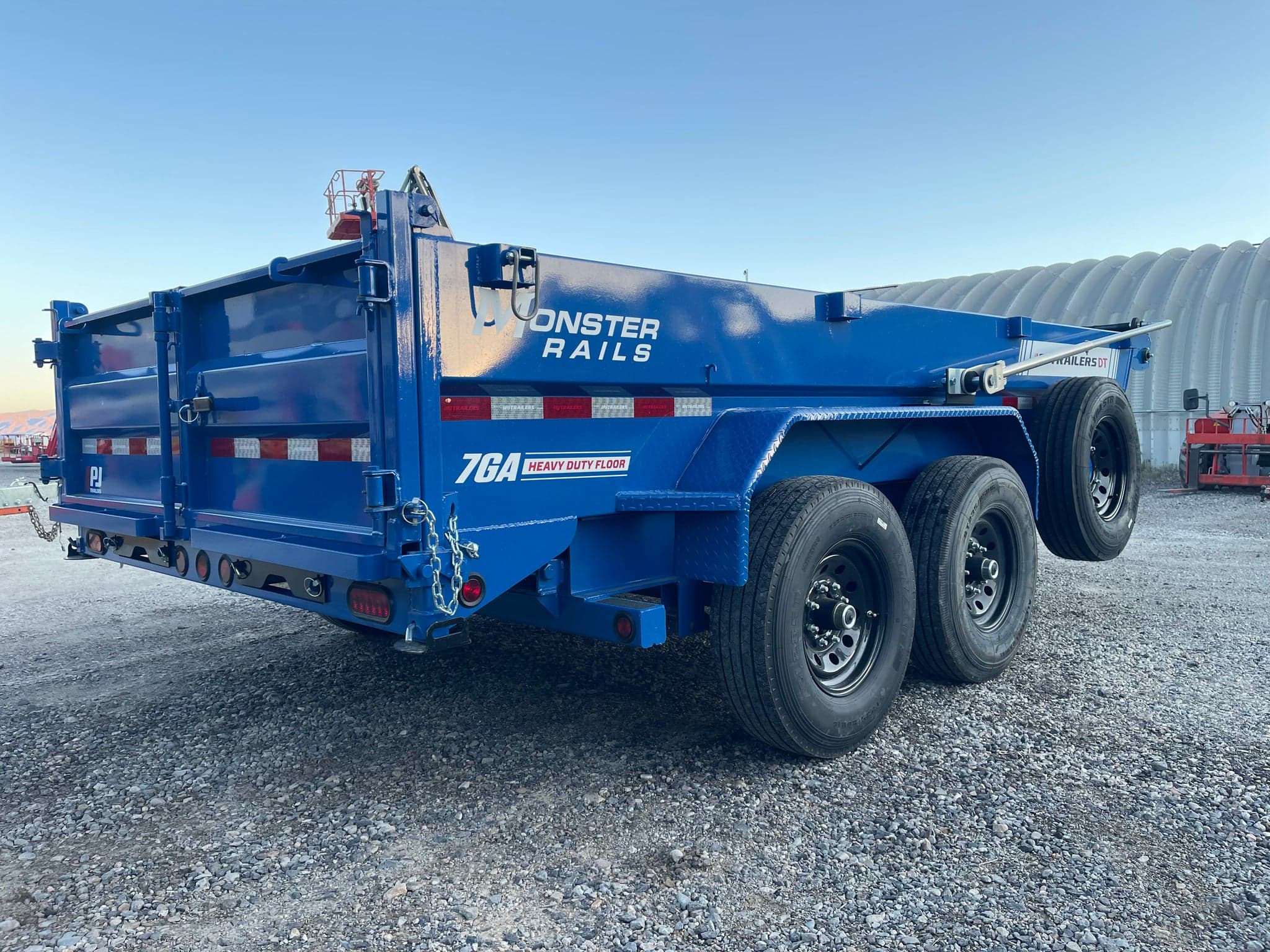 Versi Rentals – 14,000 lb 7' × 14' Dump Trailer Rental – 9,500 lb Payload – equipment for sale – photo 4