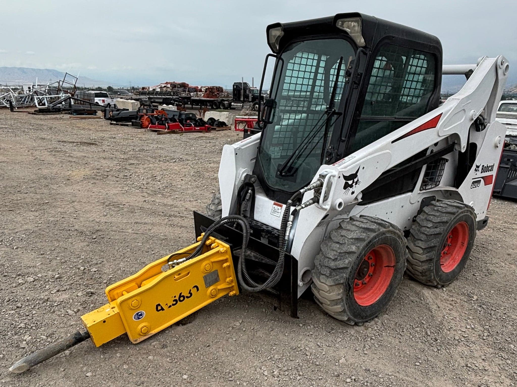 Versi Rentals – Skid Steer Hydraulic Concrete Breaker Rental – rental equipment