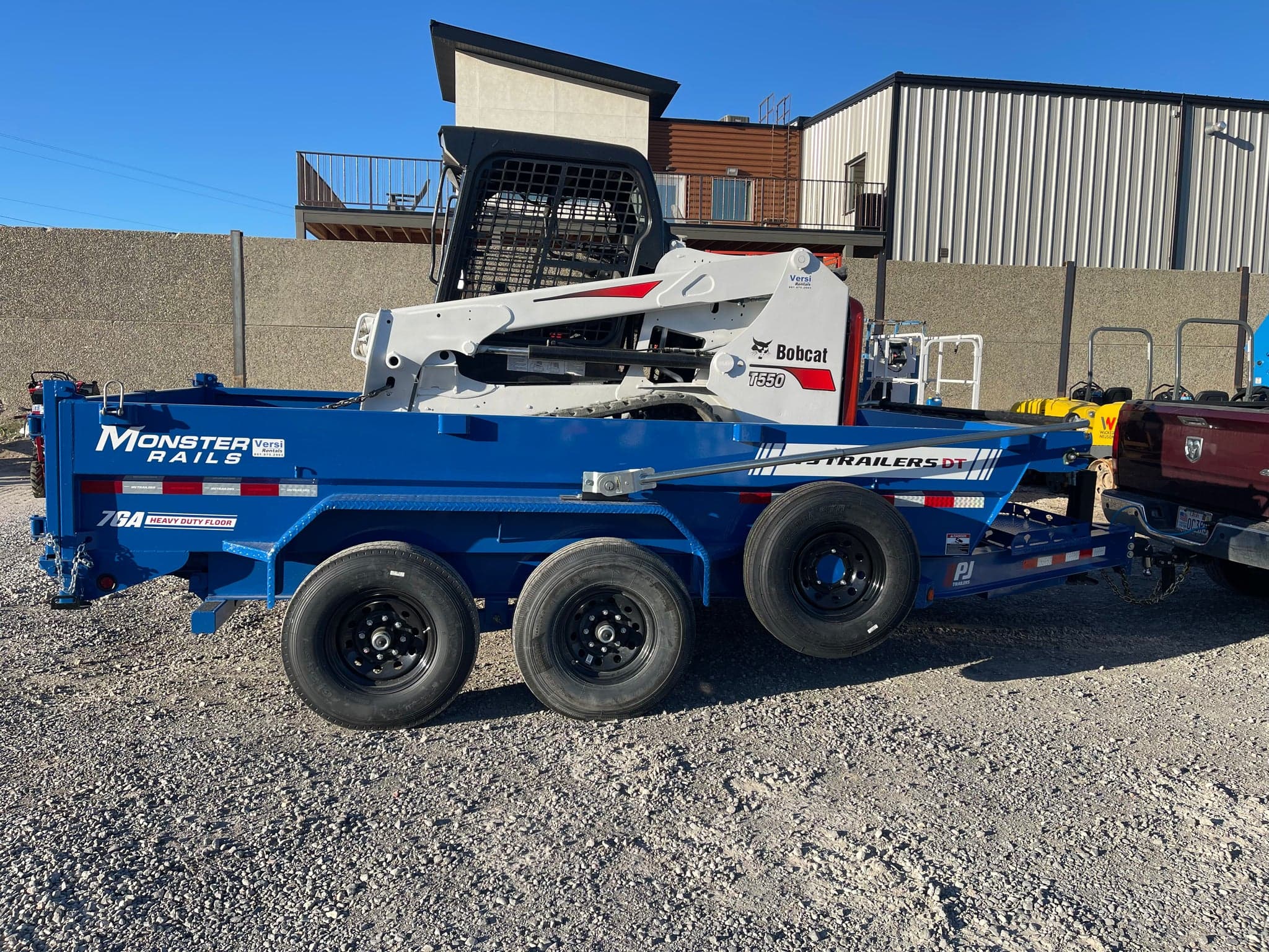 Versi Rentals – 14,000 lb 7' × 14' Dump Trailer Rental – 9,500 lb Payload – equipment for sale