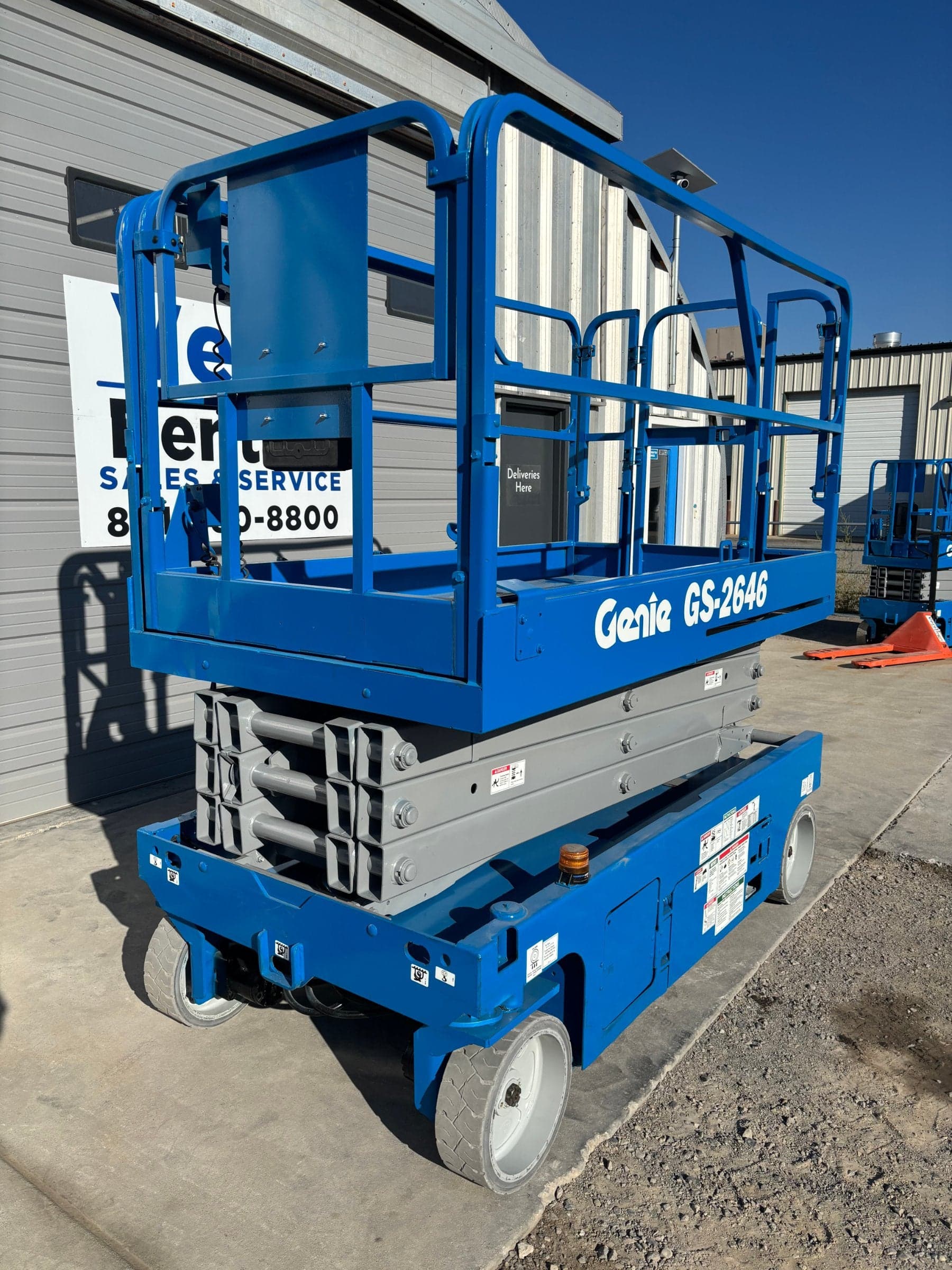 2018 Genie GS-2632 Scissor Lift | 312 Hours | 2-Year Warranty Included | ID 9714 (copy)