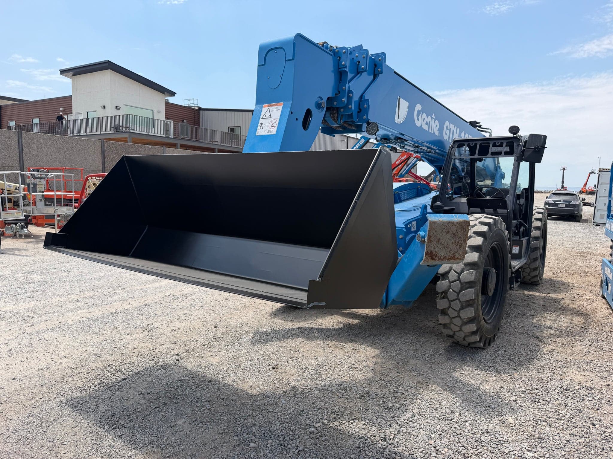 Versi Rentals – New 96" JLG Telehandler Bucket | Fits Skytrak, Genie and JCB | Heavy-Duty – equipment for sale