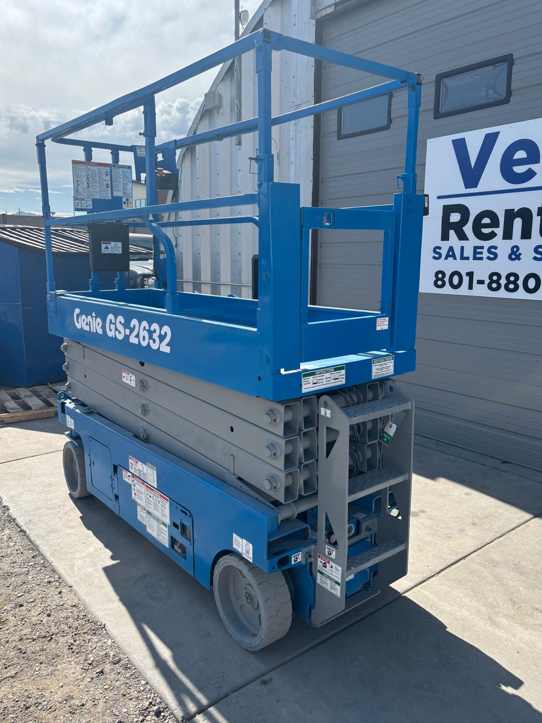2018 Genie GS-2632 Scissor Lift | 231 Hours | 2-Year Warranty Included | ID 9161