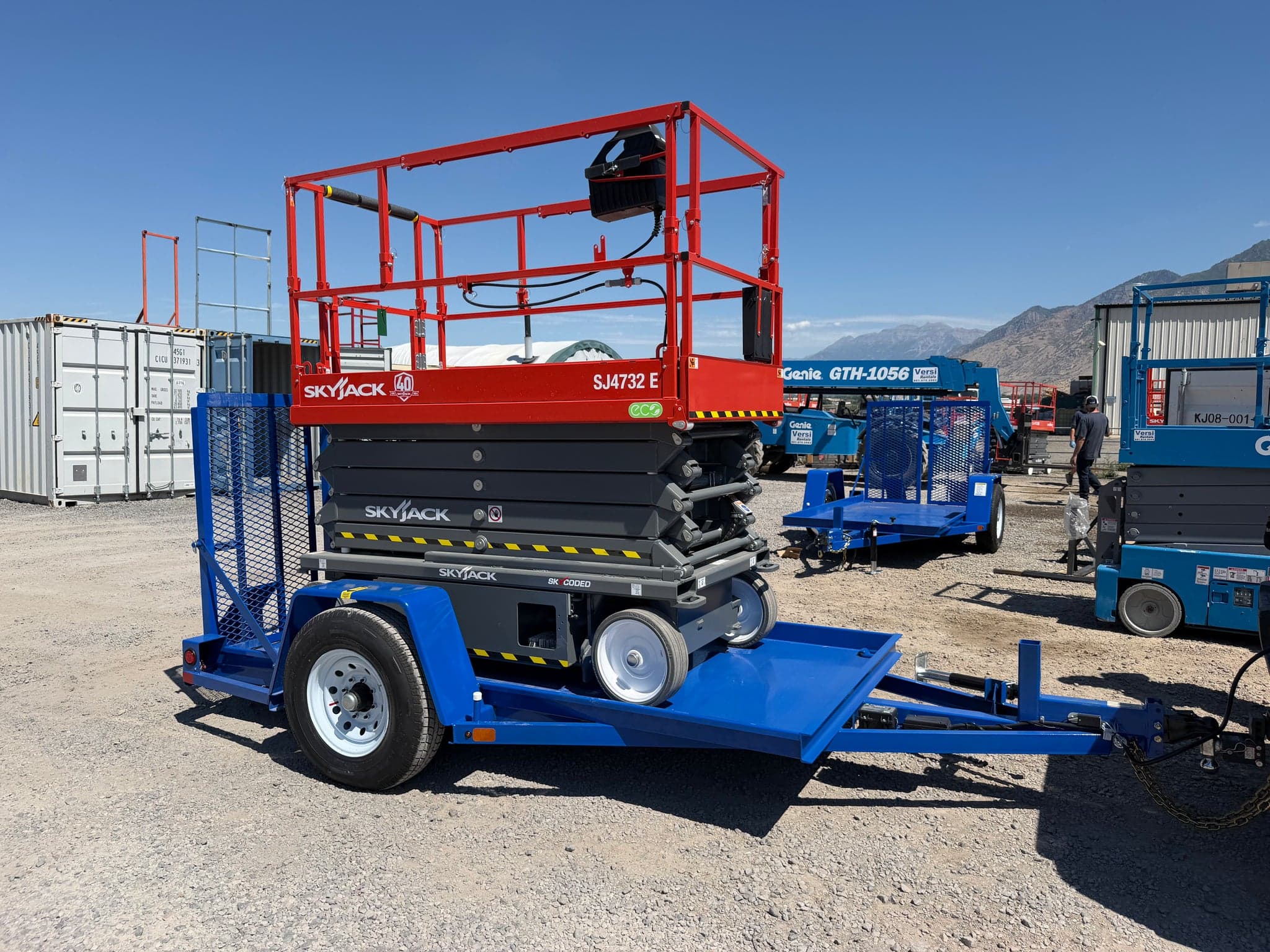 Versi Rentals – 2026 Best Trailer Scissor Lift Trailer for Sale – 5x10 Utility Trailer – equipment for sale