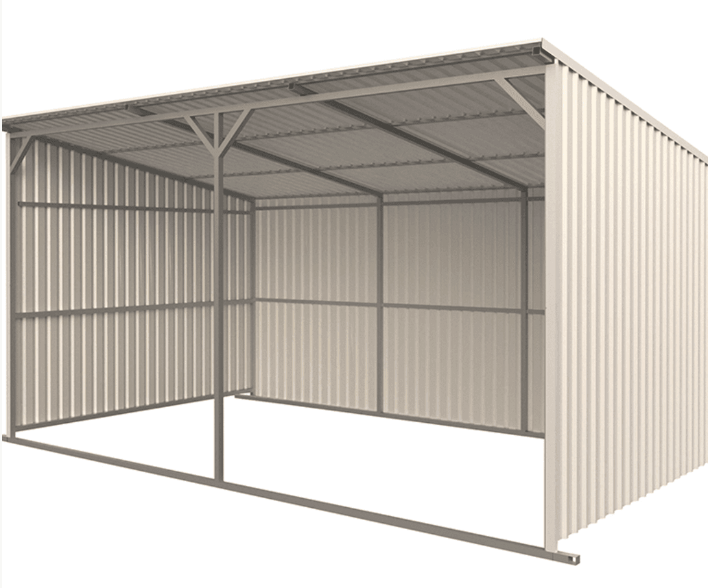 Versi Rentals – 2025 New KJ 12 ft x 20 ft Livestock Shelter Shed – equipment for sale