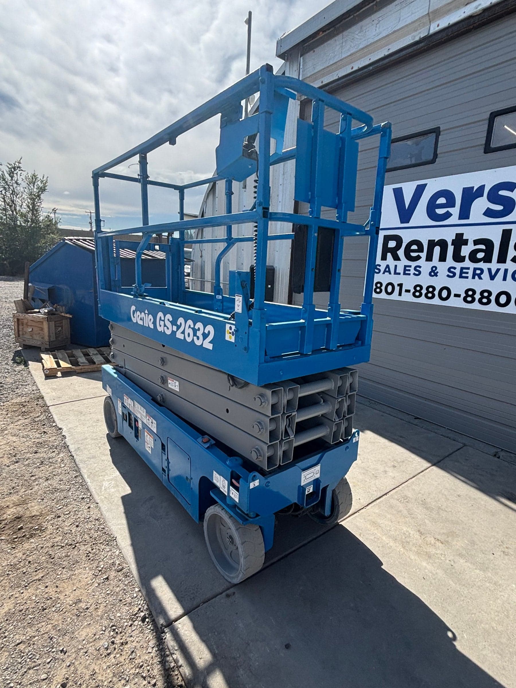 2018 Genie GS-2632 Scissor Lift | 231 Hours | 2-Year Warranty Included | ID 9161