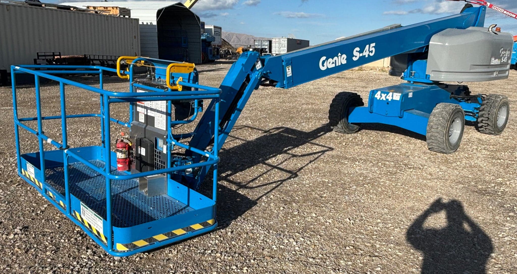 Versi Rentals – 2018 Genie S45 Boom Lift / Manlift | 3,612 Hrs | 1-Yr Warranty – equipment for sale