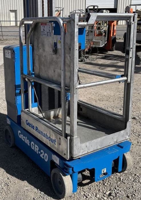 Versi Rentals – 2016 Genie GR20 Scissor Lift | 363 Hours | 2-Year Warranty – equipment for sale