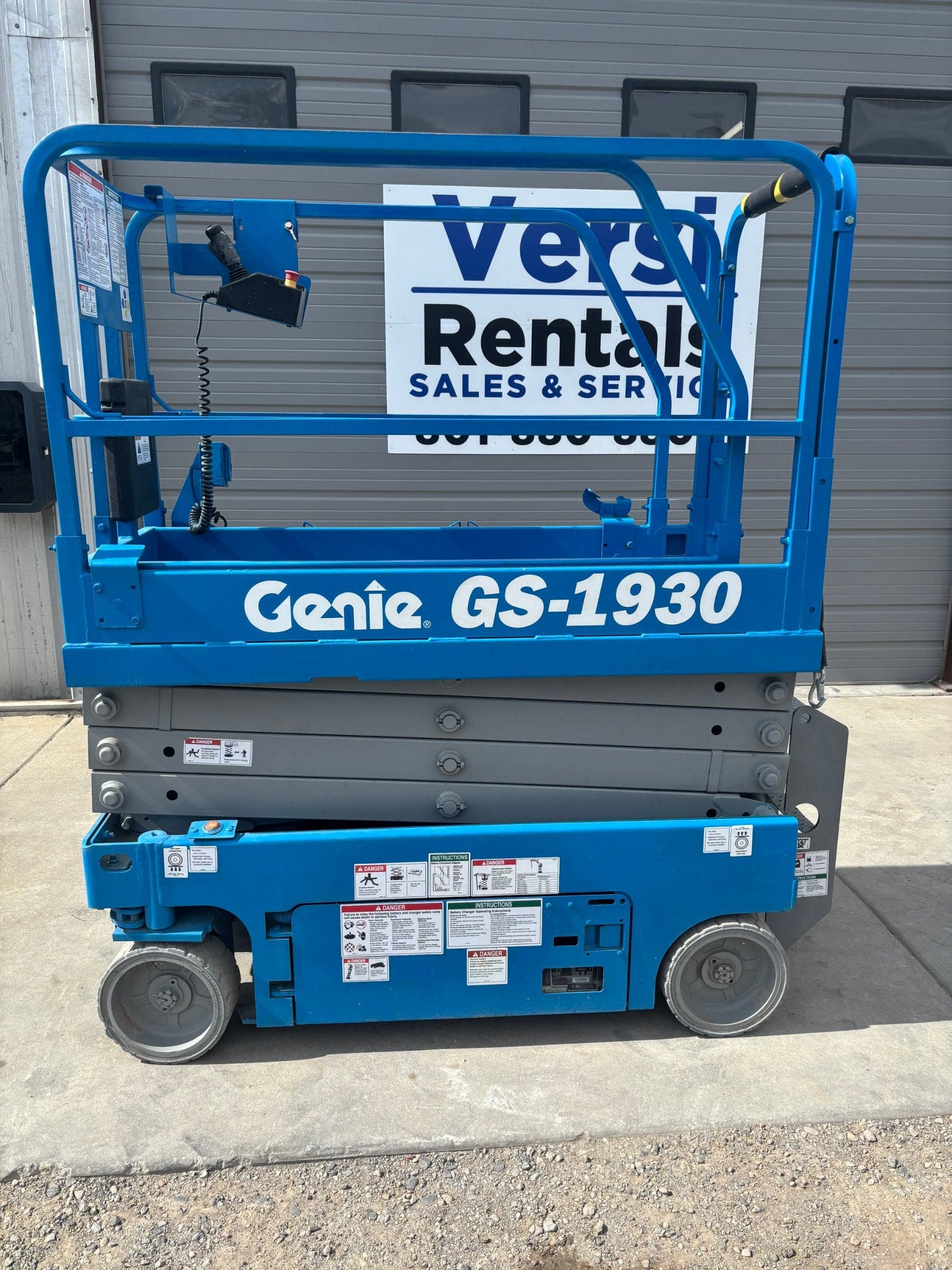 2018 Genie GS-1930 Scissor Lift | 287 Hours | 2-Year Warranty Included | ID 2751
