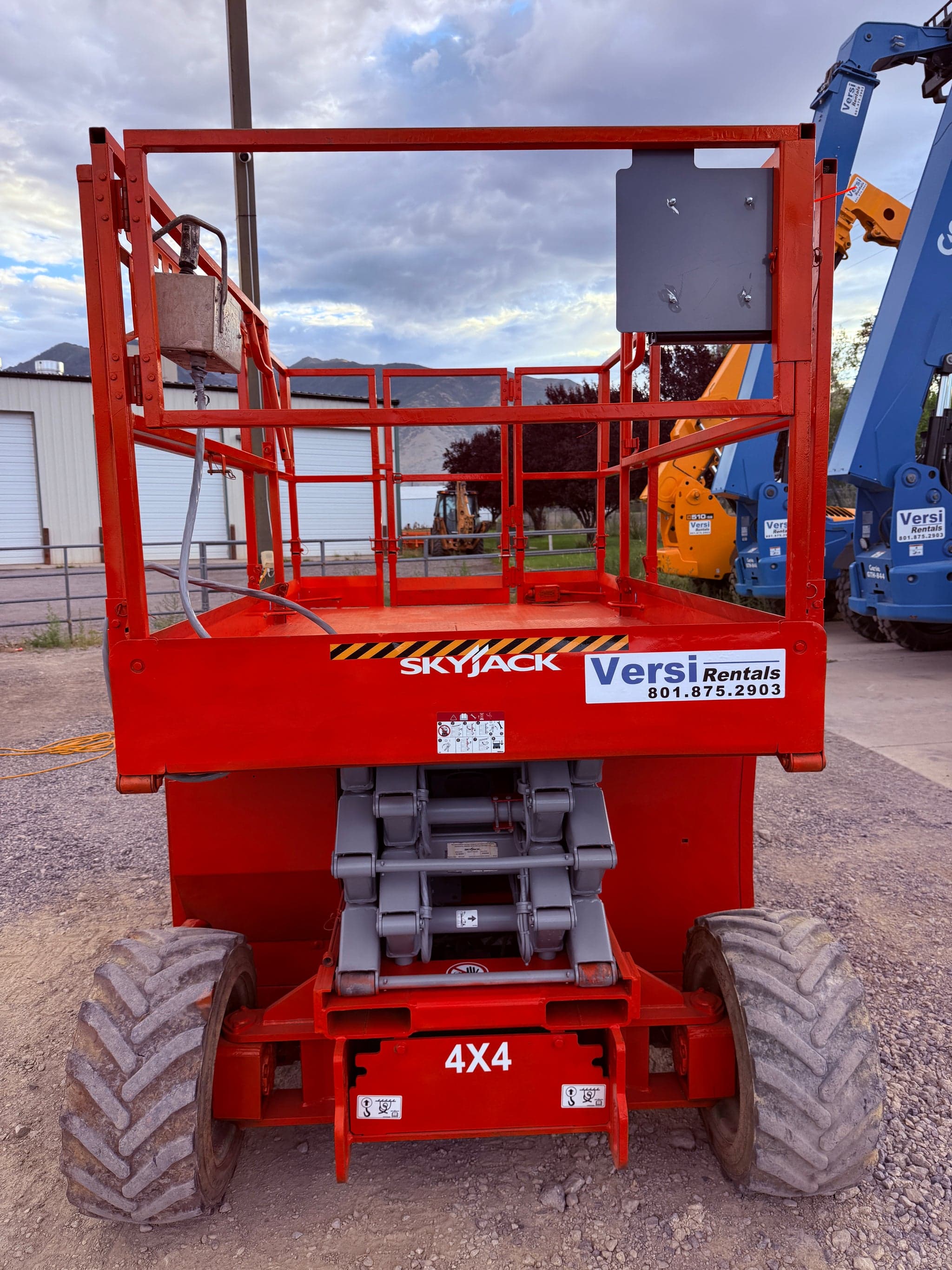 Versi Rentals – 2016 Skyjack SJ 6826 RT Scissor Lift | Diesel | 267 Hours | 1-Year Warranty Included | ID 7638 – equipment for sale – photo 8
