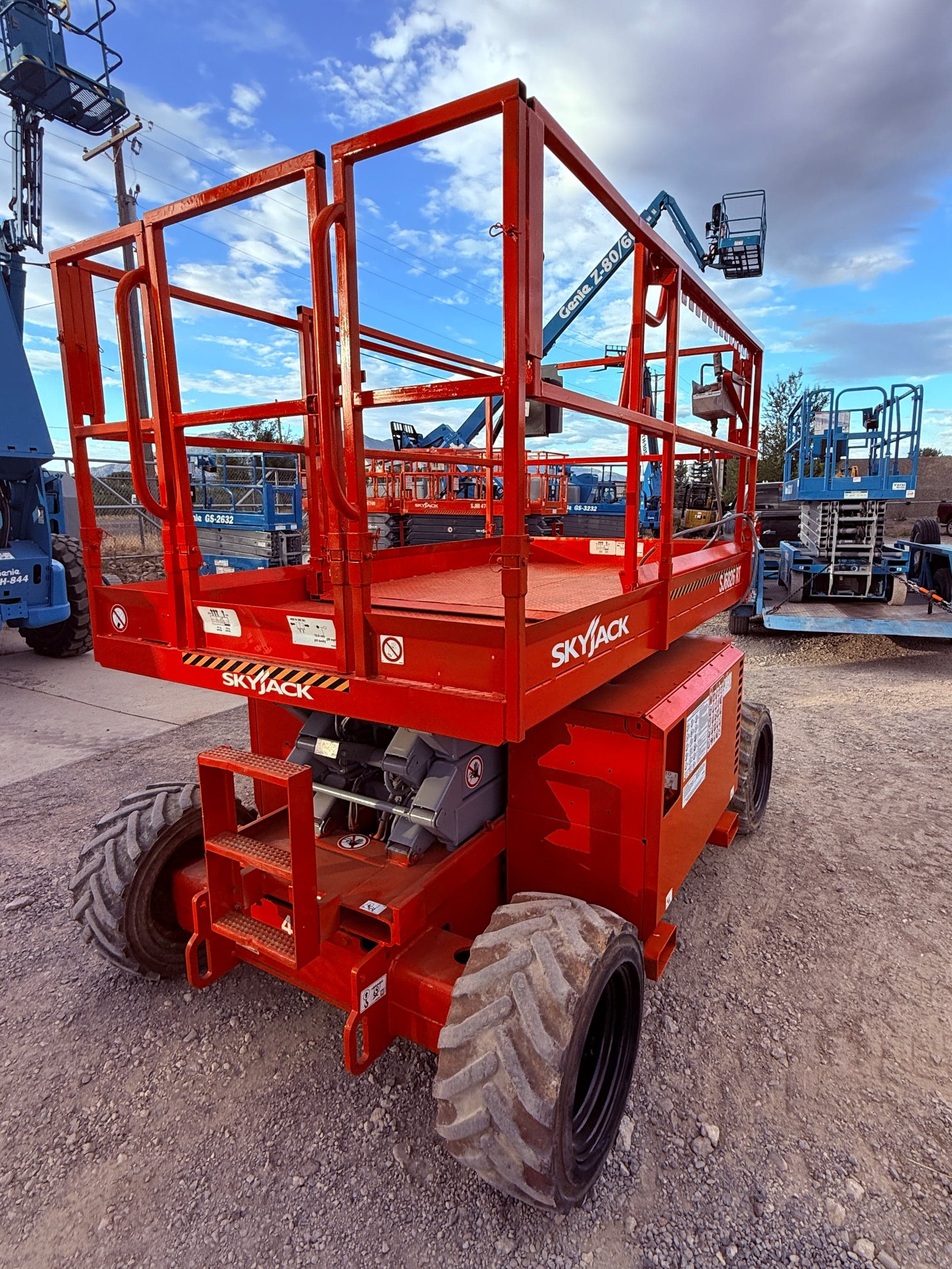 Versi Rentals – 2016 Skyjack SJ 6826 RT Scissor Lift | Diesel | 267 Hours | 1-Year Warranty Included | ID 7638 – equipment for sale – photo 5