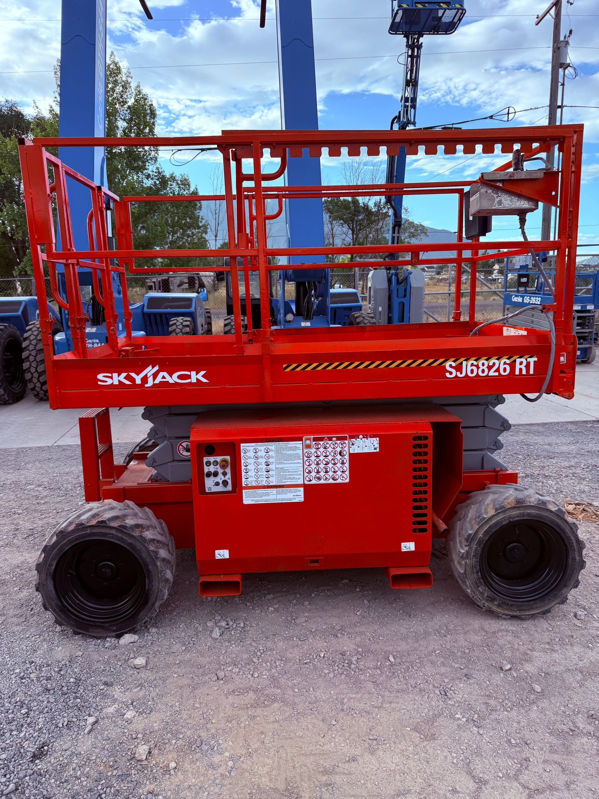 Versi Rentals – 2016 Skyjack SJ 6826 RT Scissor Lift | Diesel | 267 Hours | 1-Year Warranty Included | ID 7638 – equipment for sale – photo 6