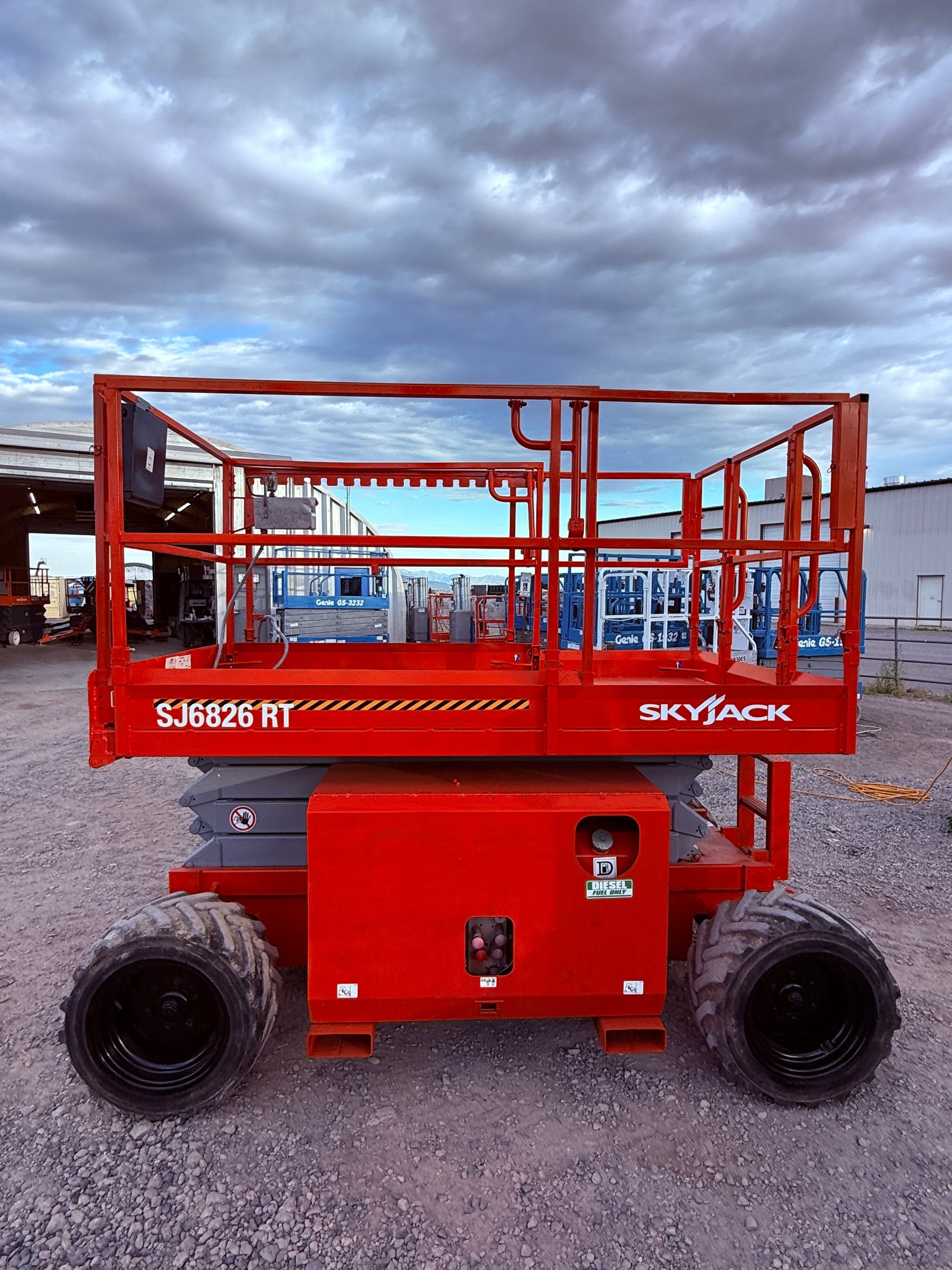Versi Rentals – 2016 Skyjack SJ 6826 RT Scissor Lift | Diesel | 267 Hours | 1-Year Warranty Included | ID 7638 – equipment for sale – photo 7