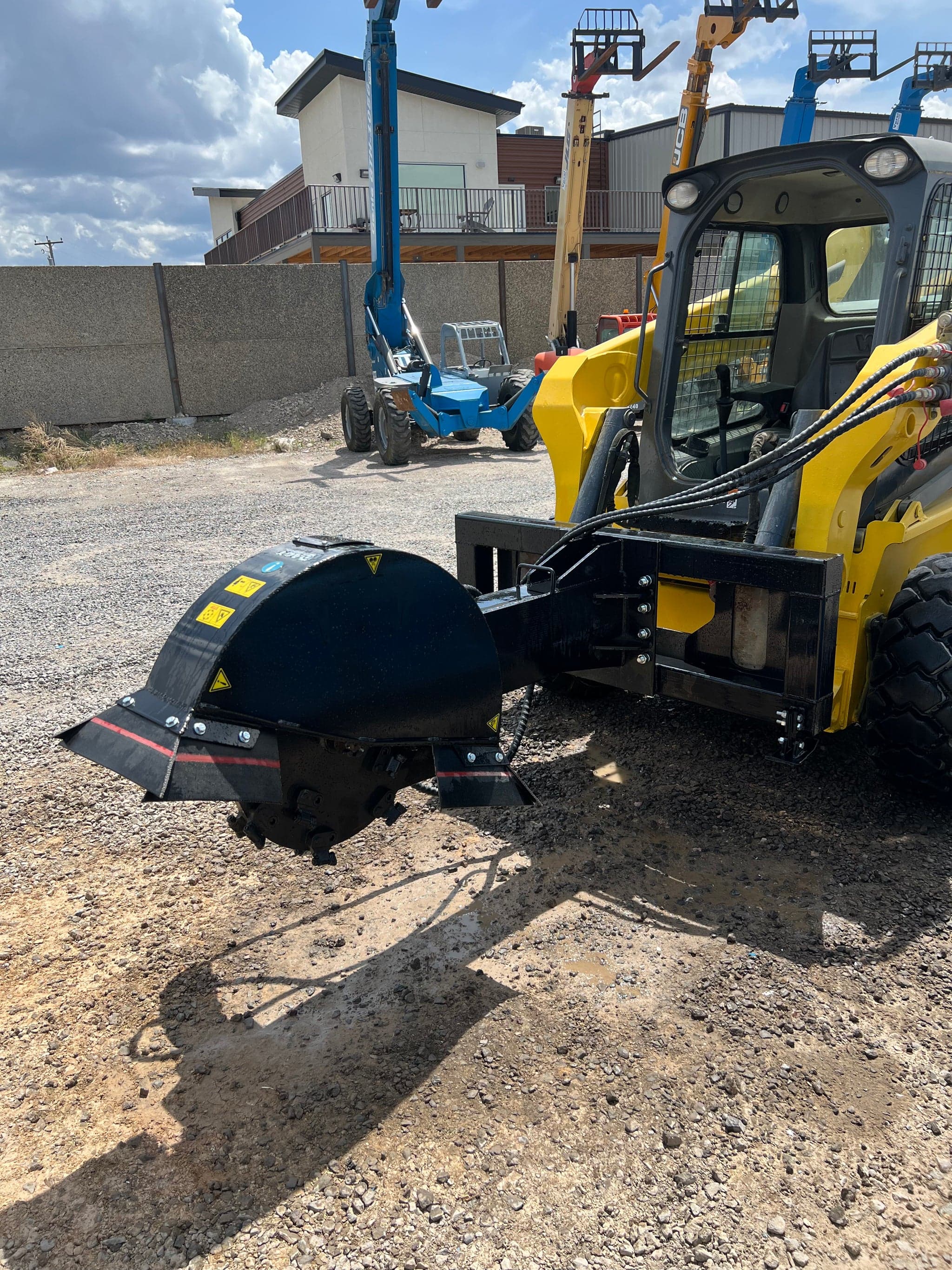 Versi Rentals – 2025 Top Cat ECSSSTG200 Skid Steer Stump Grinder – equipment for sale