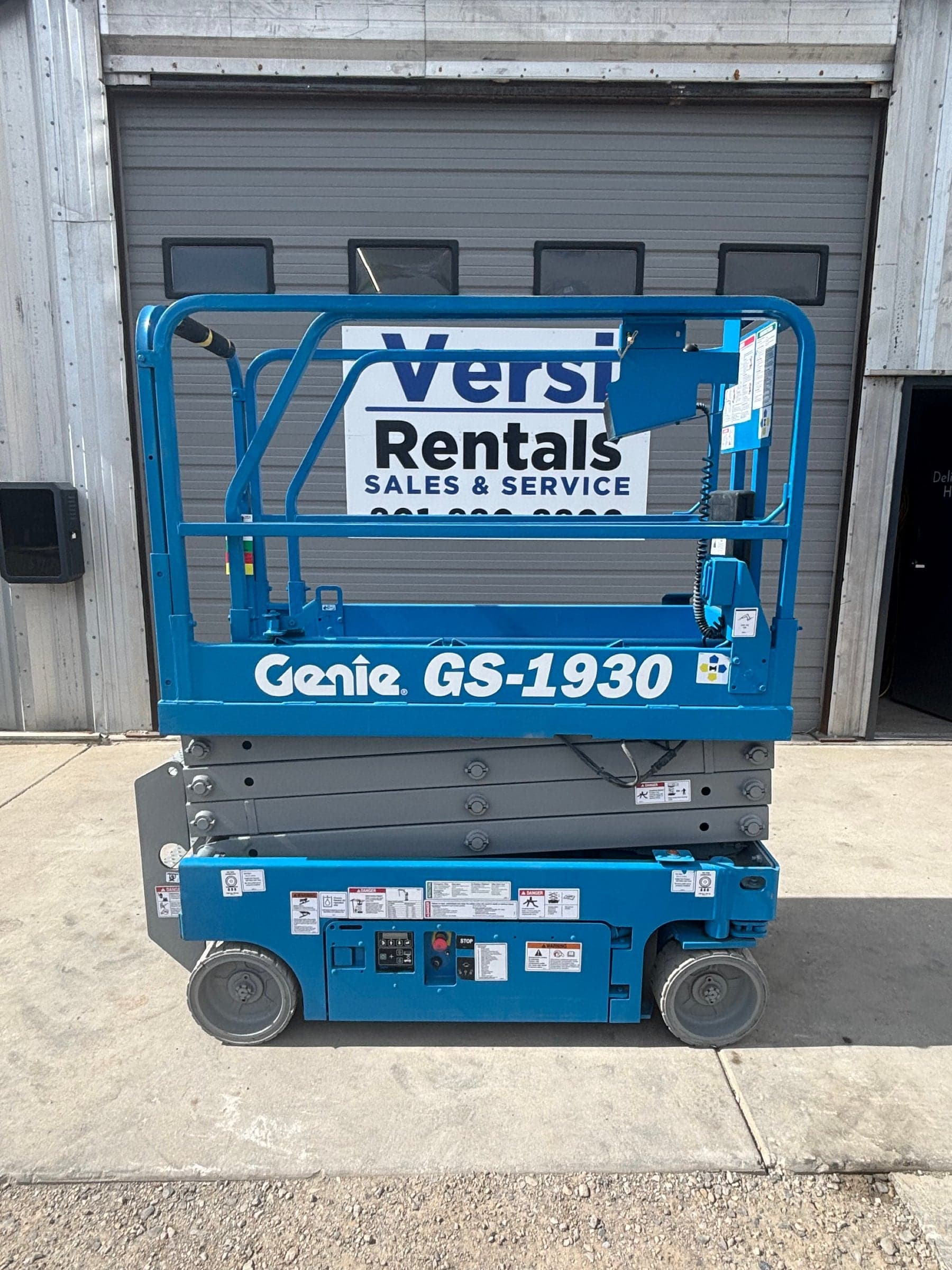 2018 Genie GS-1930 Scissor Lift | 287 Hours | 2-Year Warranty Included | ID 2751