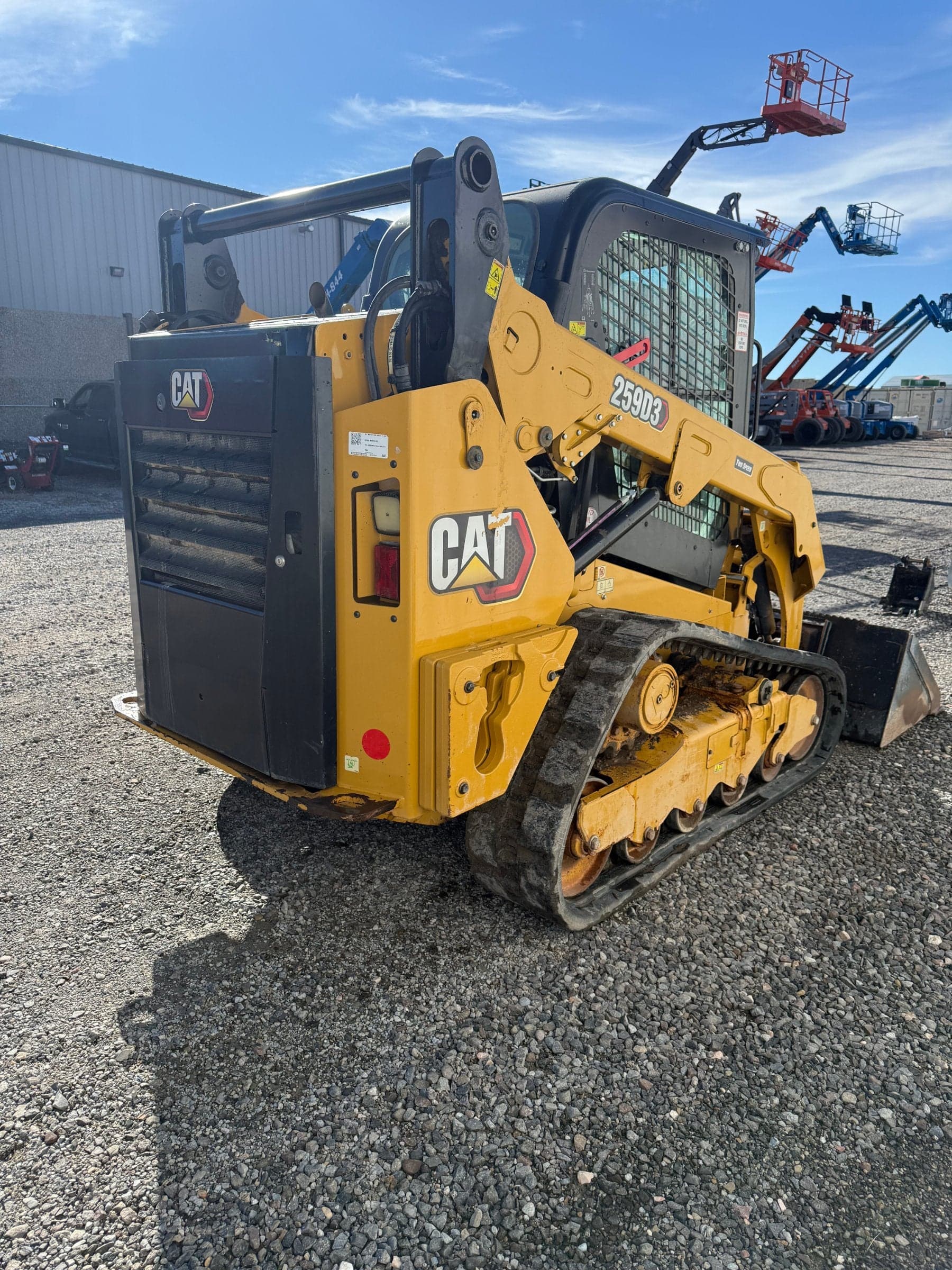 2023 Cat 249D3 2023 *Hrs 369!* Two-Speed Track Loader (Id.0225) (copy)