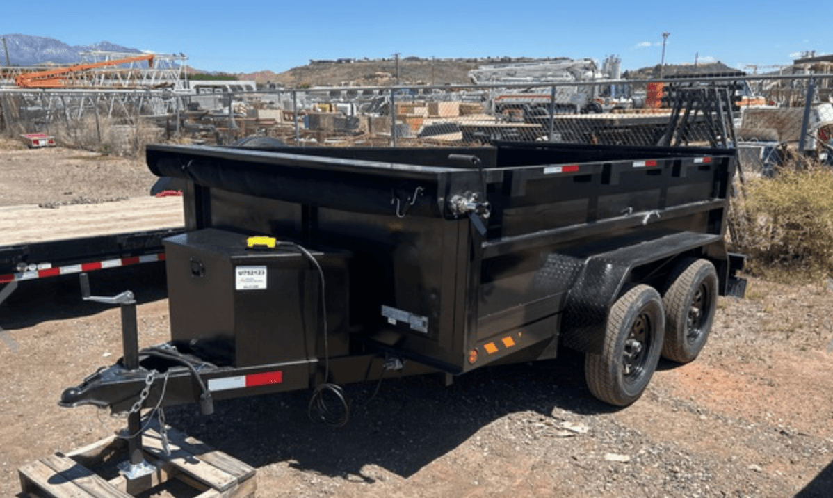 Versi Rentals – 7,000 lb Dump Trailer Rental – 6' × 12' – equipment for sale