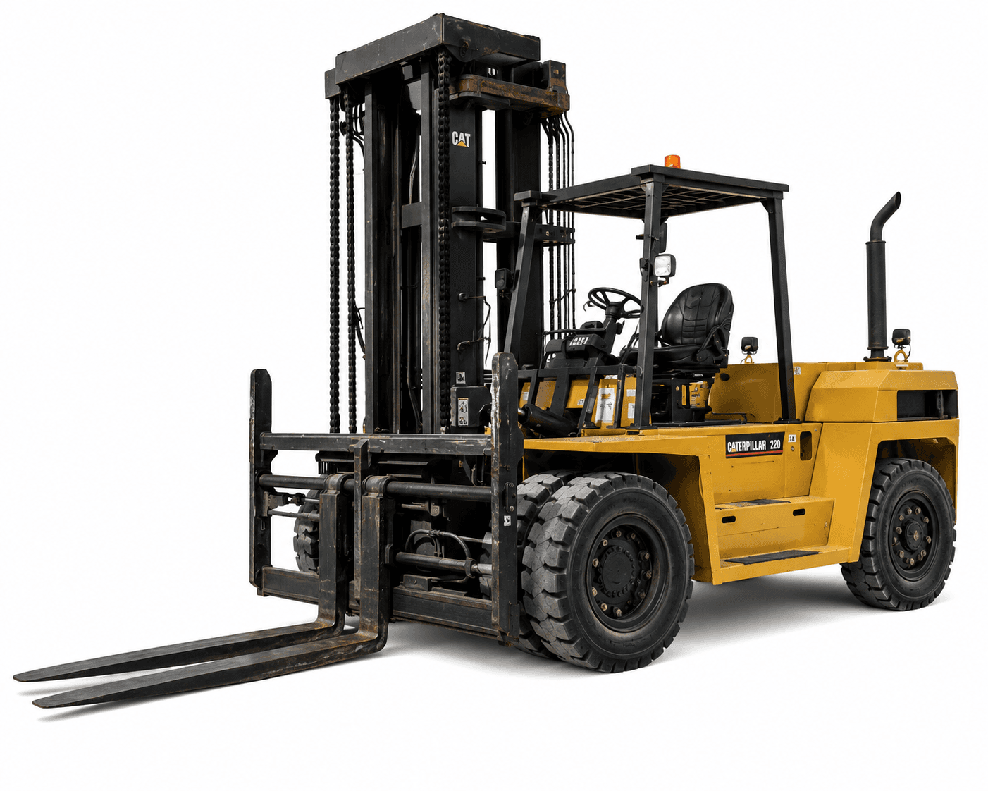 Versi Rentals – 22,000 LB CAT Forklift Rental – 8' Forks – rental equipment