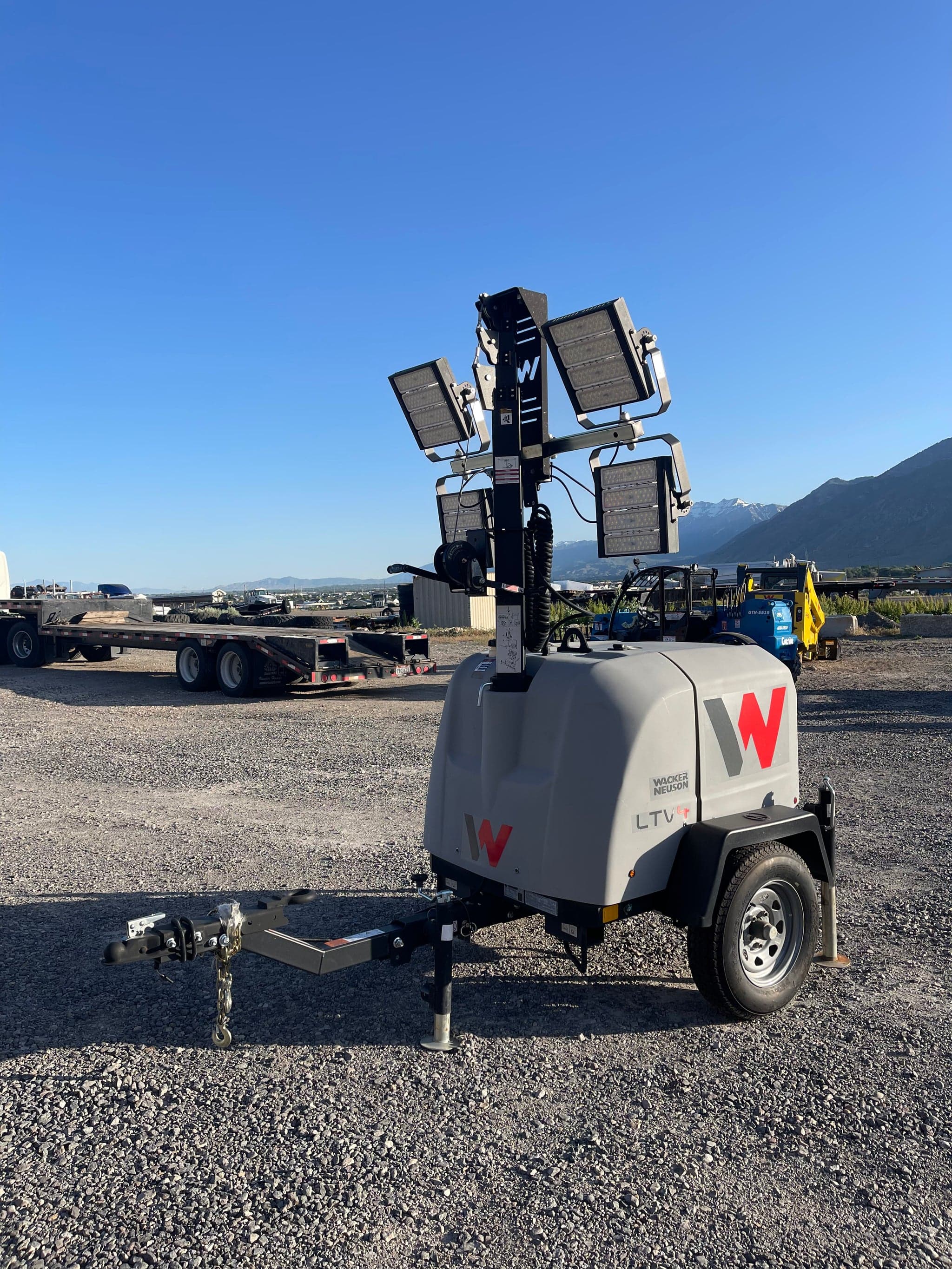 Versi Rentals – 2023 *Unused* Wacker Neuson LTV4L 4 kW Light Tower (id.7243) – equipment for sale