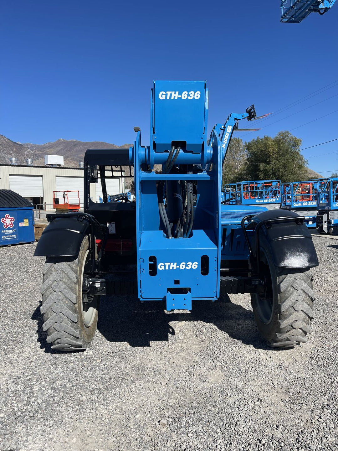 2018 Genie GTH-636 -Warranty- Forklift  *Hrs.1386* Telehandler (id.1750f)