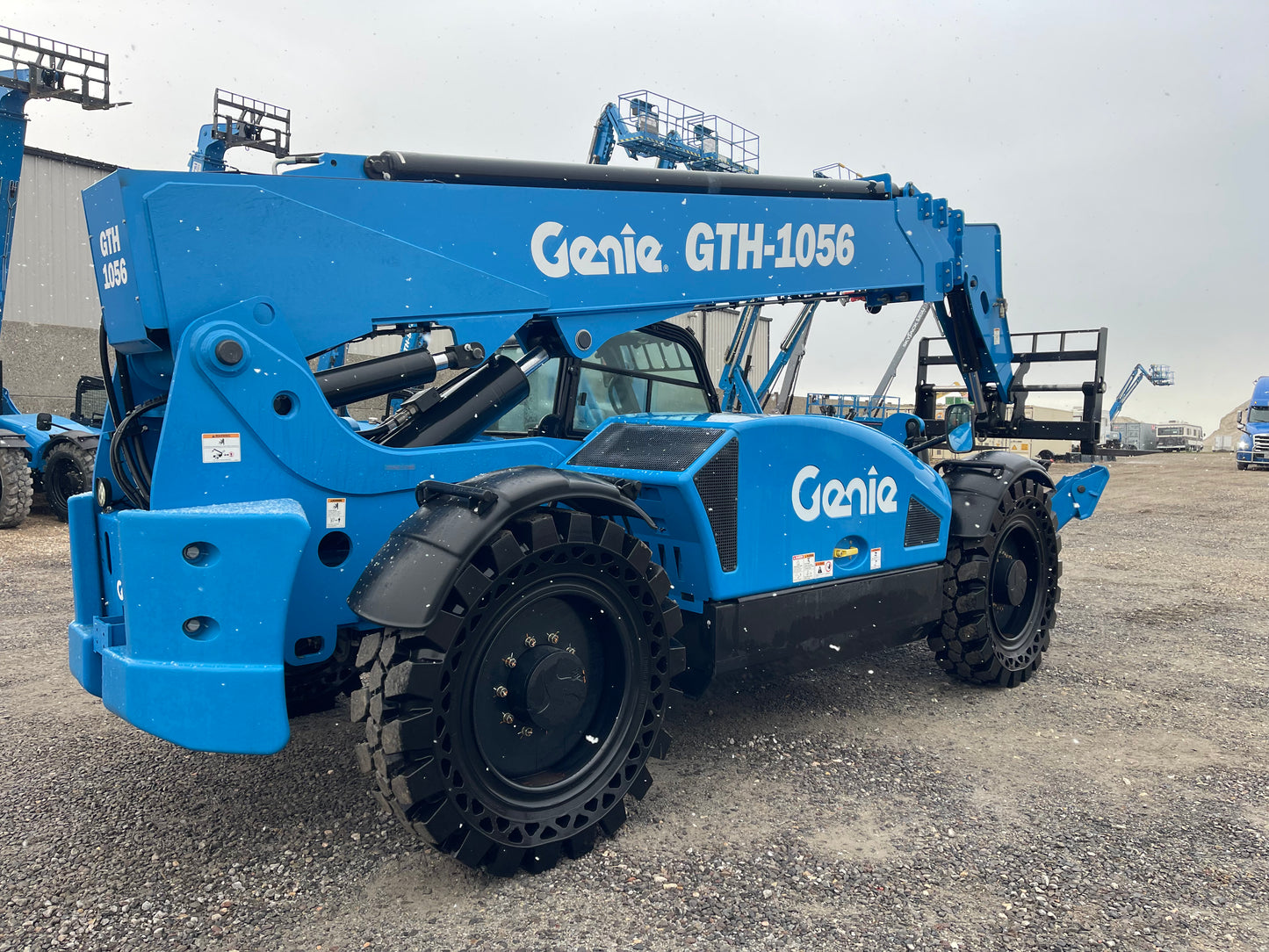 2024 New! *Enclosed* Genie GTH-1056 Forklift Telehandler (id.7305)