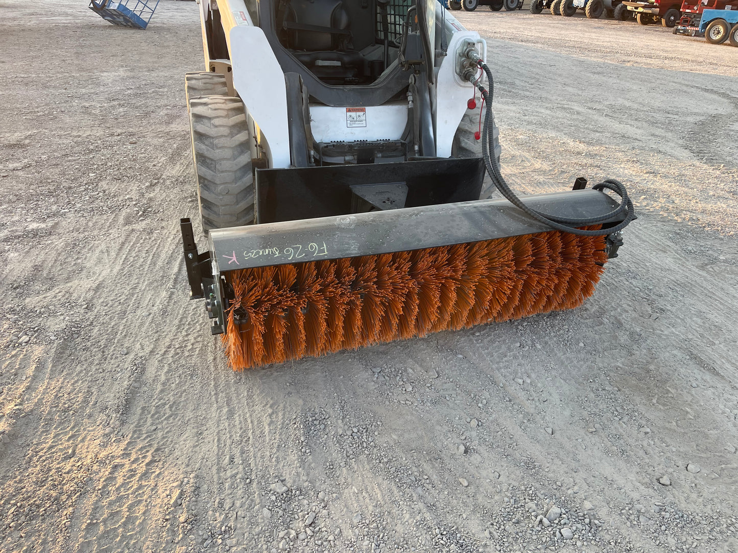 2025 New GIYI GY-SE61 61 in Skid Steer Sweeper Broom