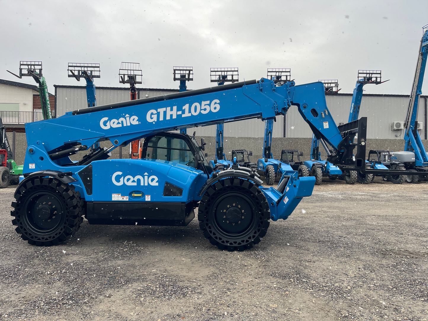 2024 New! *Enclosed* Genie GTH-1056 Forklift Telehandler (id.7305)