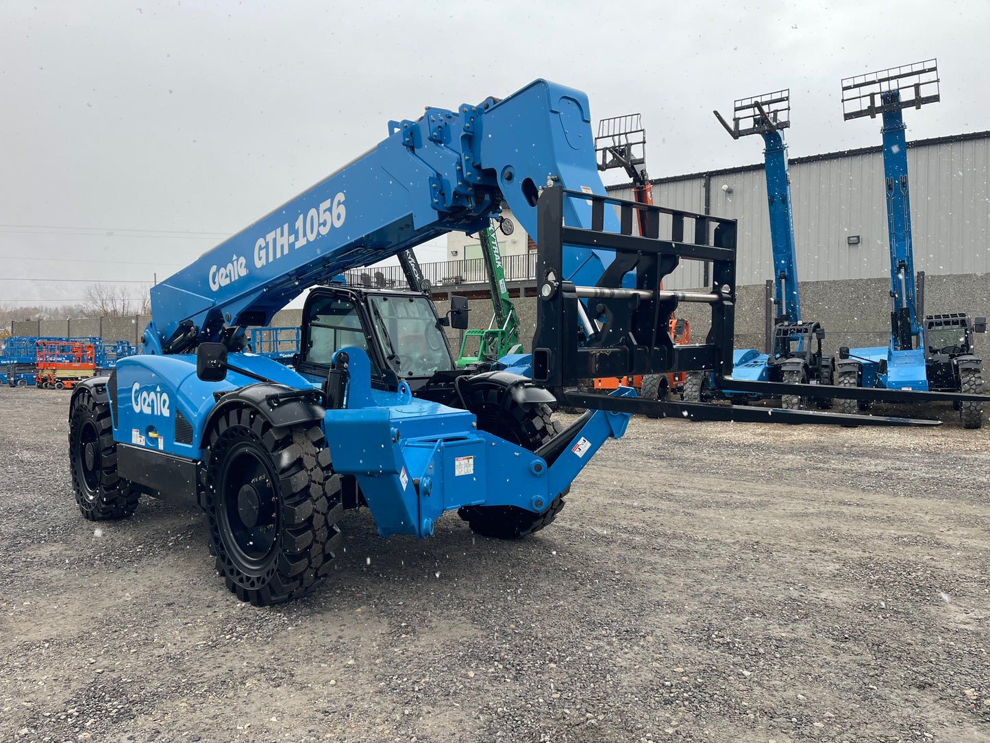 2024 New! *Enclosed* Genie GTH-1056 Forklift Telehandler (id.7305)