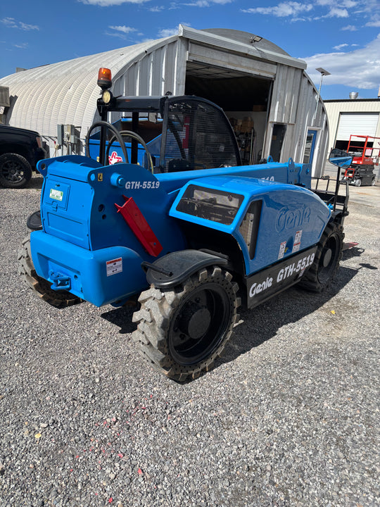 2018 Genie 5519 -Warranty- Forklift Telehandler (id.GTH55M-8764e)