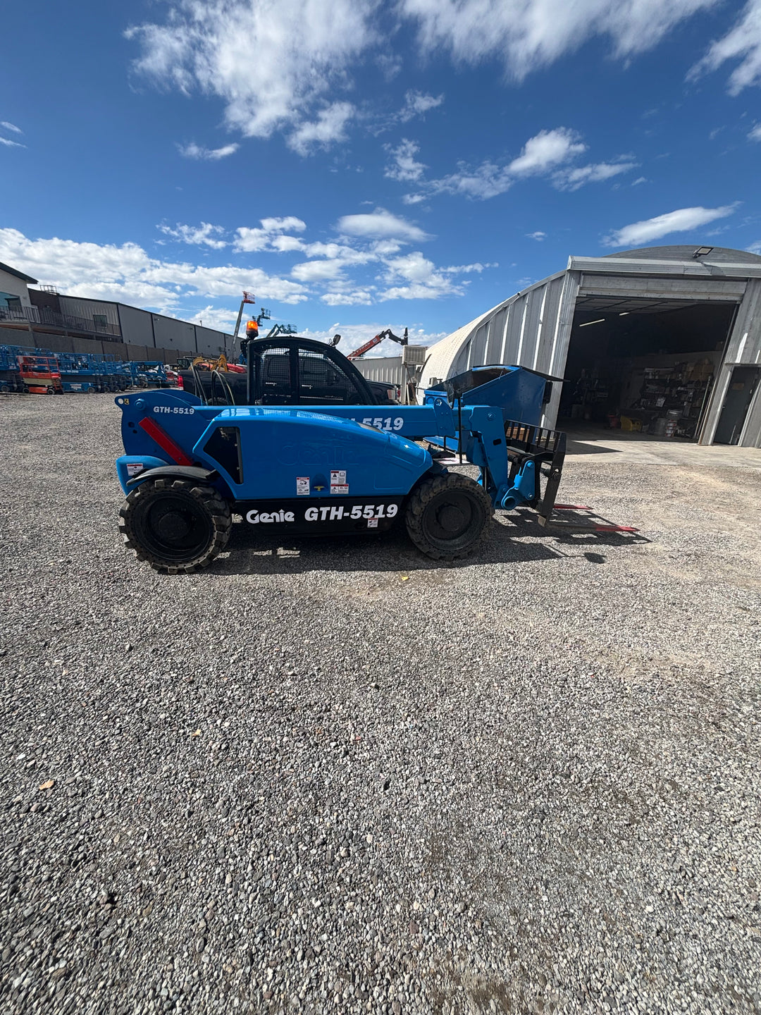 2018 Genie 5519 -Warranty- Forklift Telehandler (id.GTH55M-8764e)