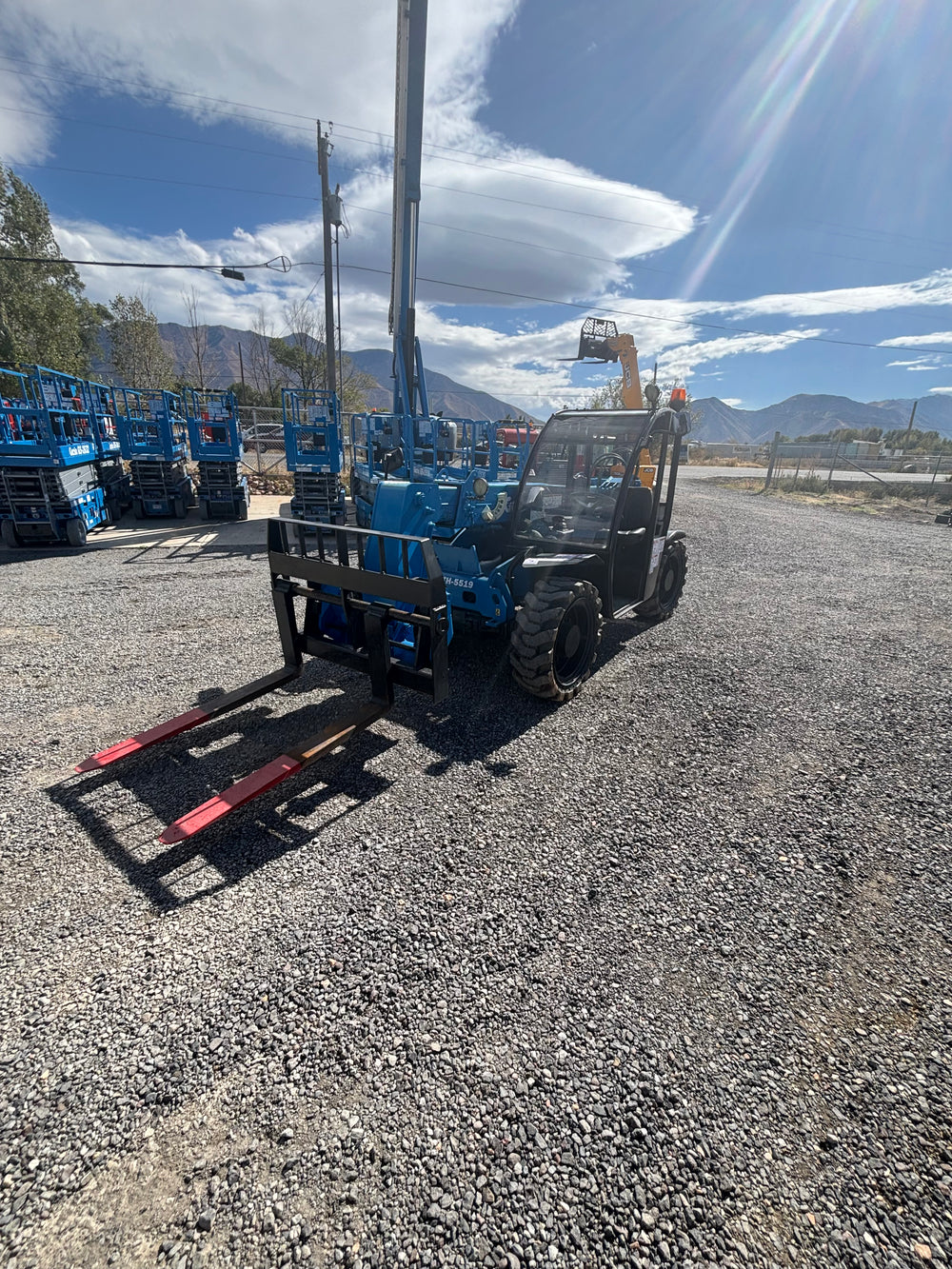 2018 Genie 5519 -Warranty- Forklift Telehandler (id.GTH55M-8764e)