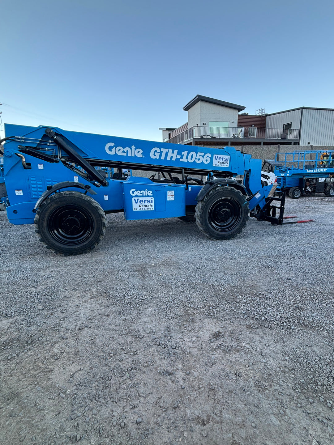 2018 Genie GTH-1056 -Warranty- Forklift Telehandler (id.12821b)