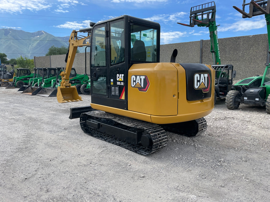 2018 Cat 305.5E2 Mini Ex (Hrs 865) (6572b)