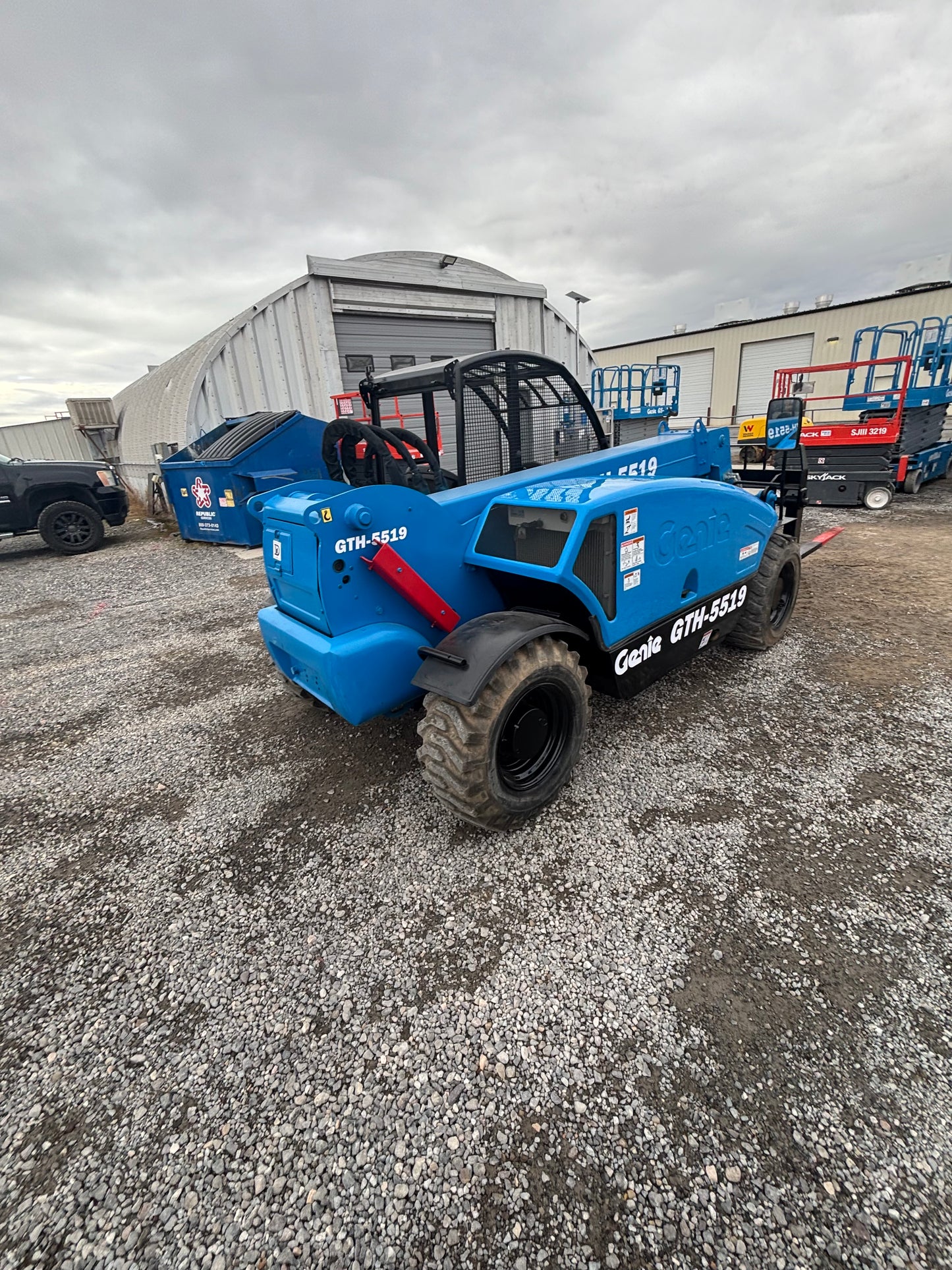 2021 Genie GTH-5519 (19') *Warranty* Forklift Telehandler (id.2973)