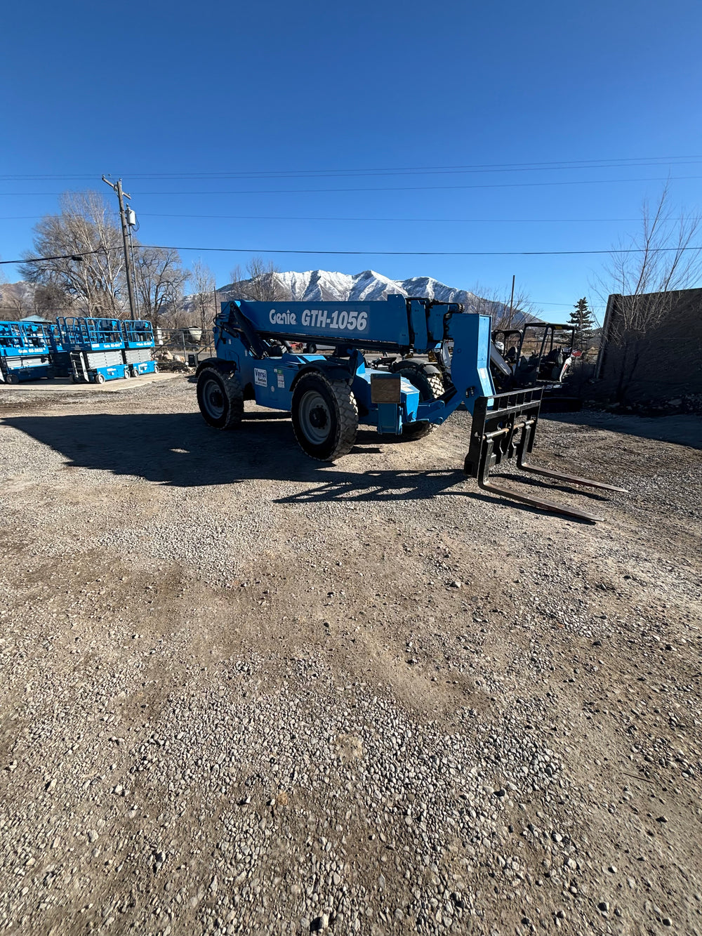 2017 Genie GTH-1056 -Warranty- Forklift Telehandler (id.2128)