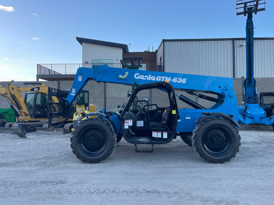 2015 Genie GTH-636 -Warranty- Forklift Telehandler (id 0192e)