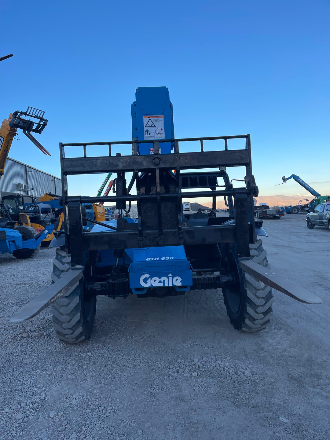 2015 Genie GTH-636 -Warranty- Forklift Telehandler (id 0192e)