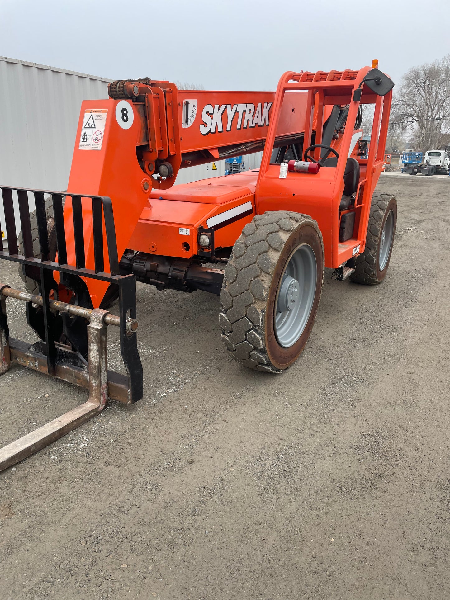 2014 Skytrak 8042 Forklift Telehandler (id 7732a)