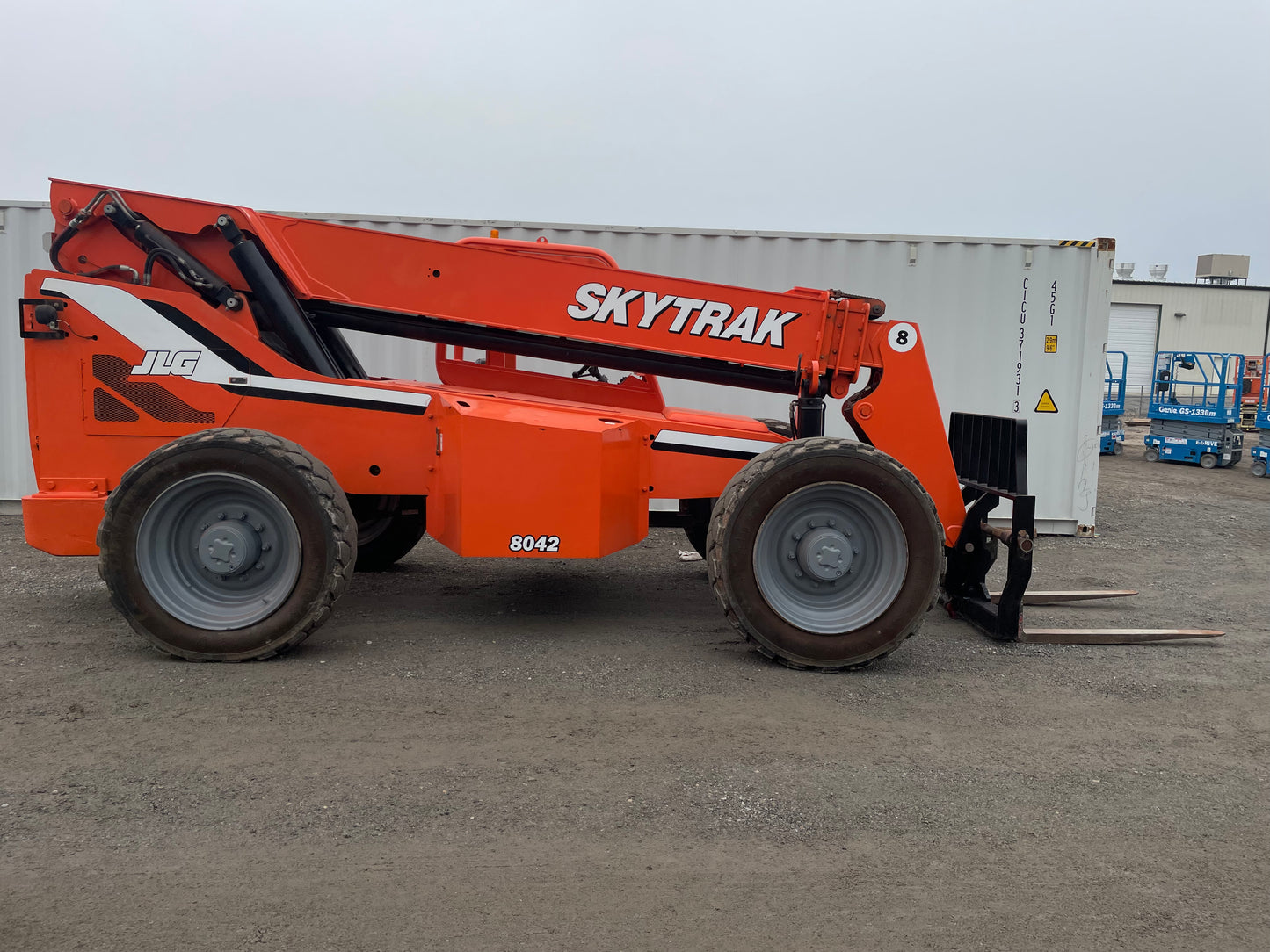 2014 Skytrak 8042 Forklift Telehandler (id 7732a)