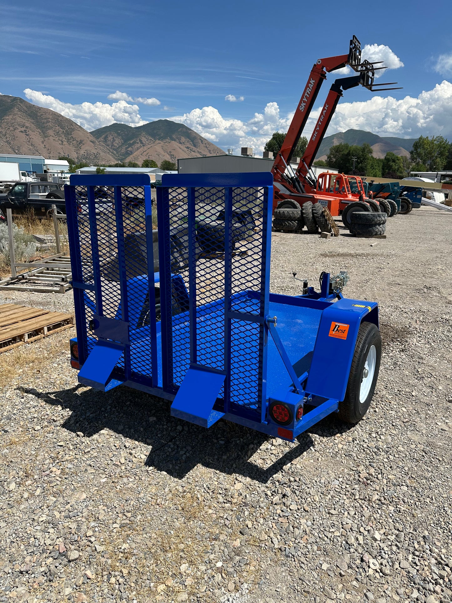 2024 Scissorlift Trailer Best Trailer CP5x8