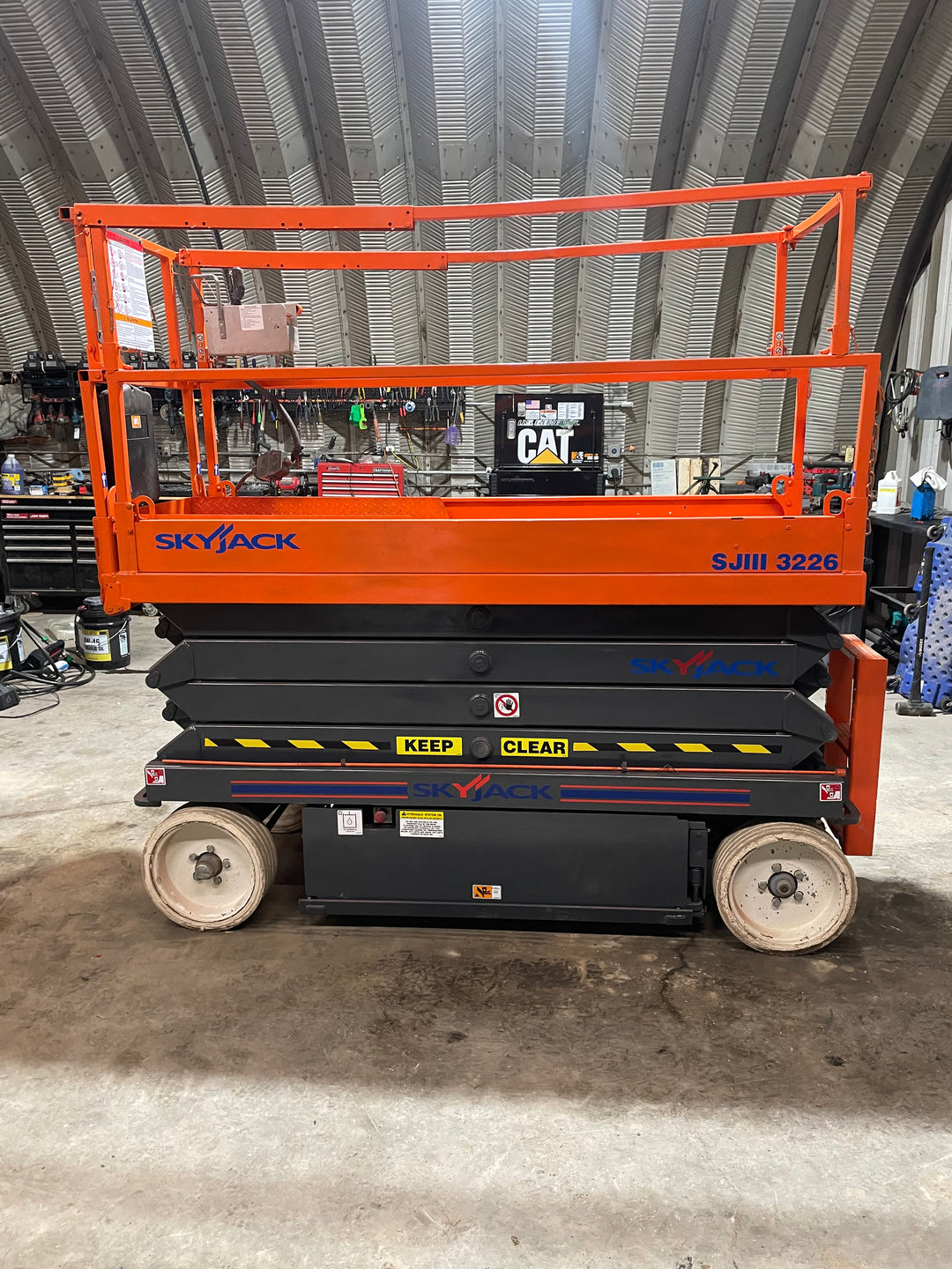 26' 2015 Skyjack SJIII 3226 Scissorlifts  (One Year Warranty) (id.7130)