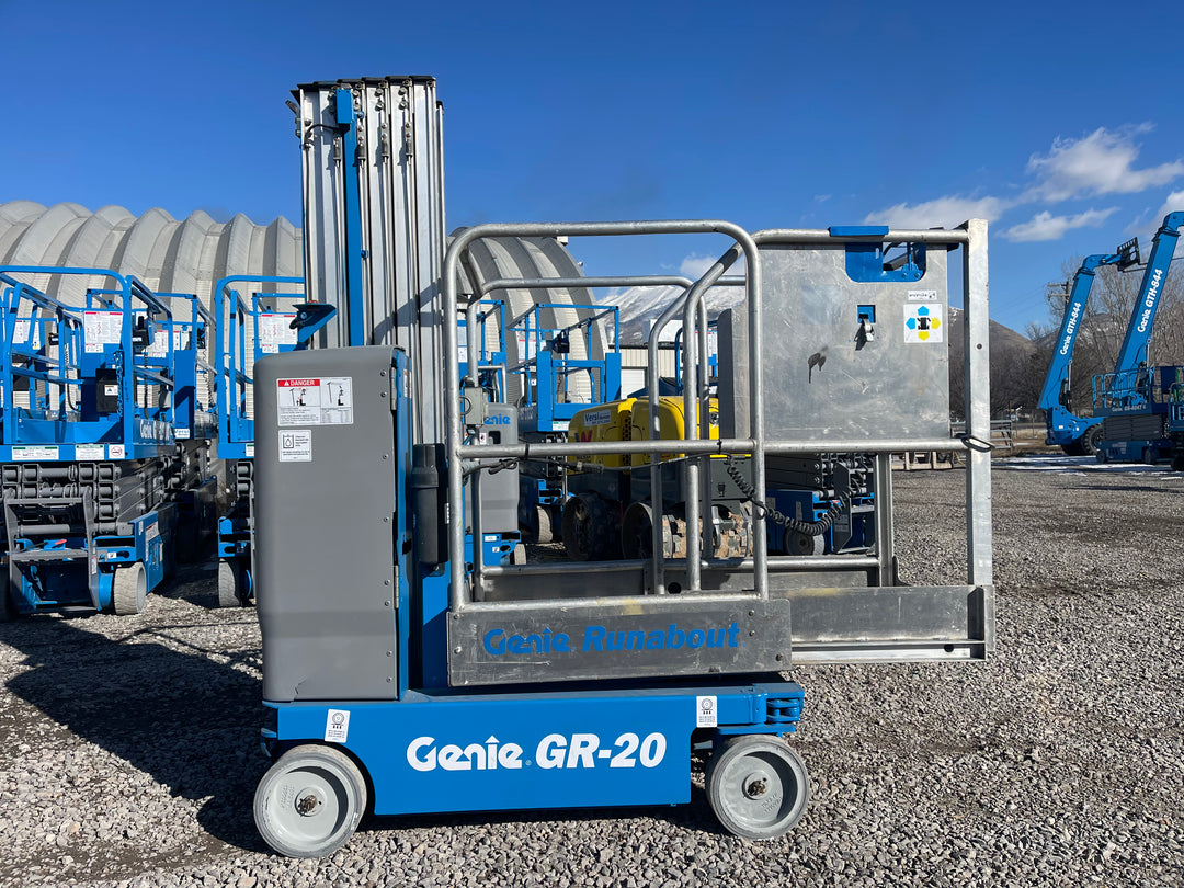 20' 2017 Genie GR-20 20ft -Warranty- Scissorlift (id.8336e)