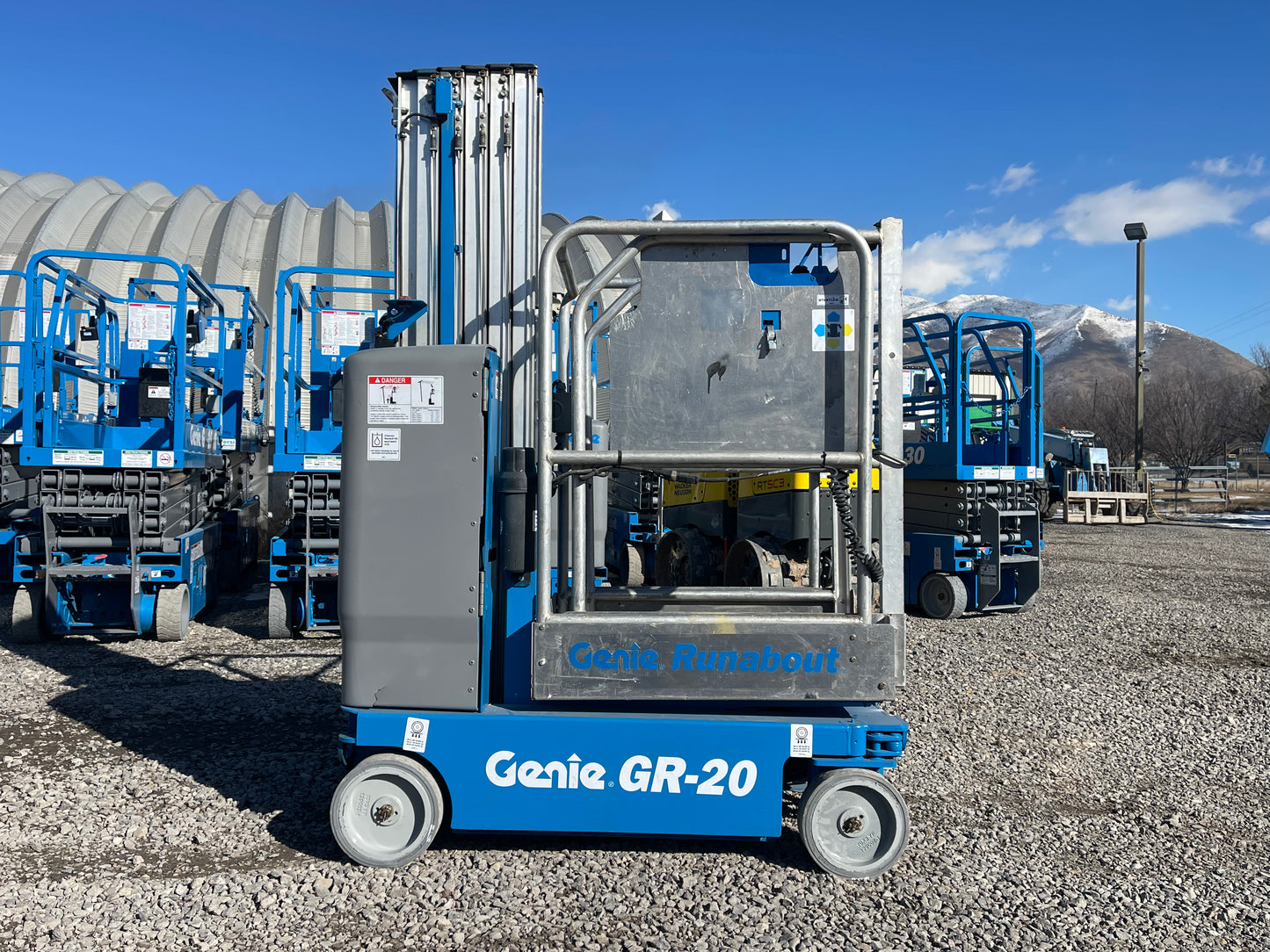 20' 2017 Genie GR-20 20ft -Two Year Warranty- Scissorlift (id.8336e)