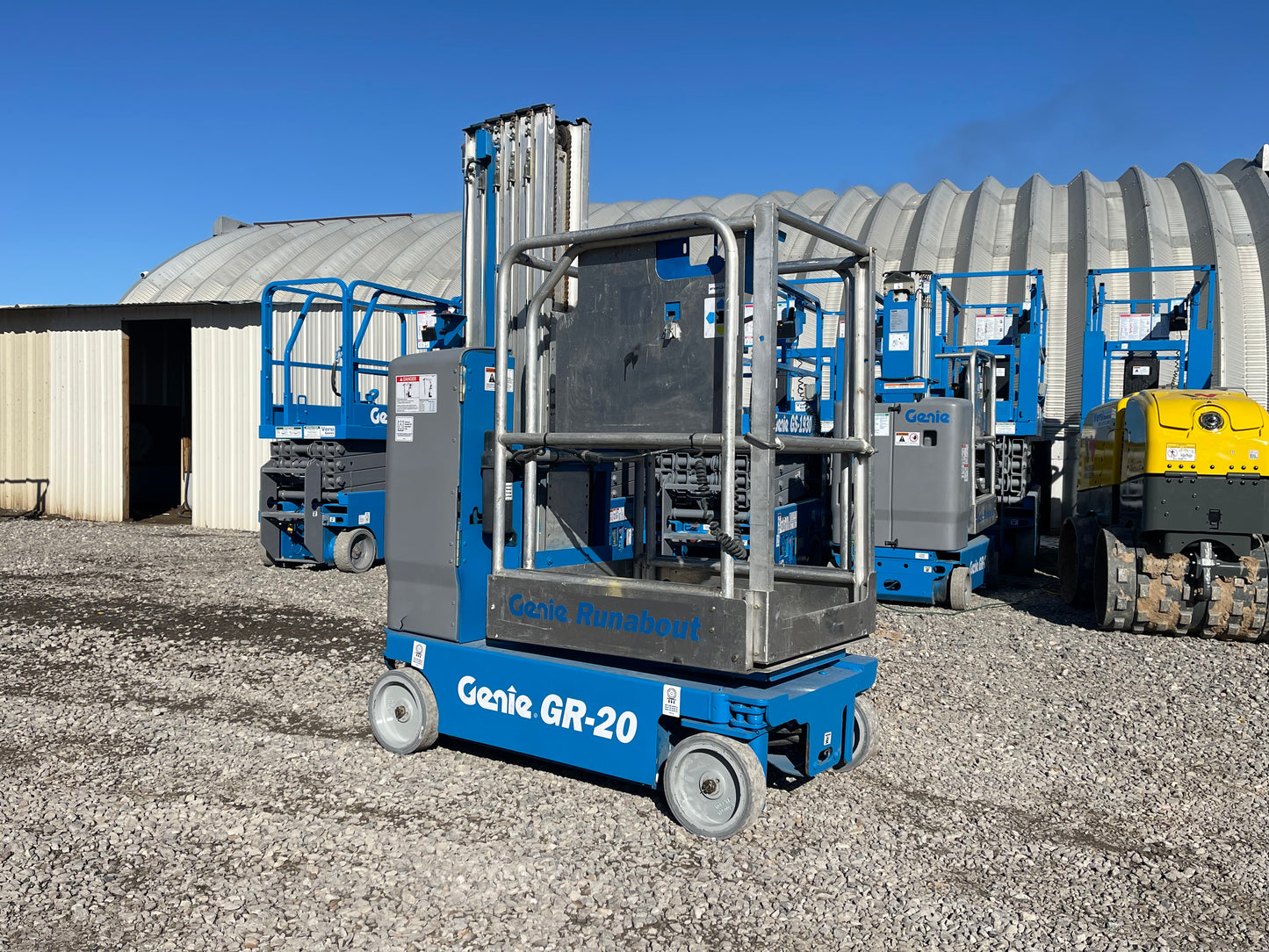 20' 2017 Genie GR-20 20ft -Two Year Warranty- Scissorlift (id.8336e)